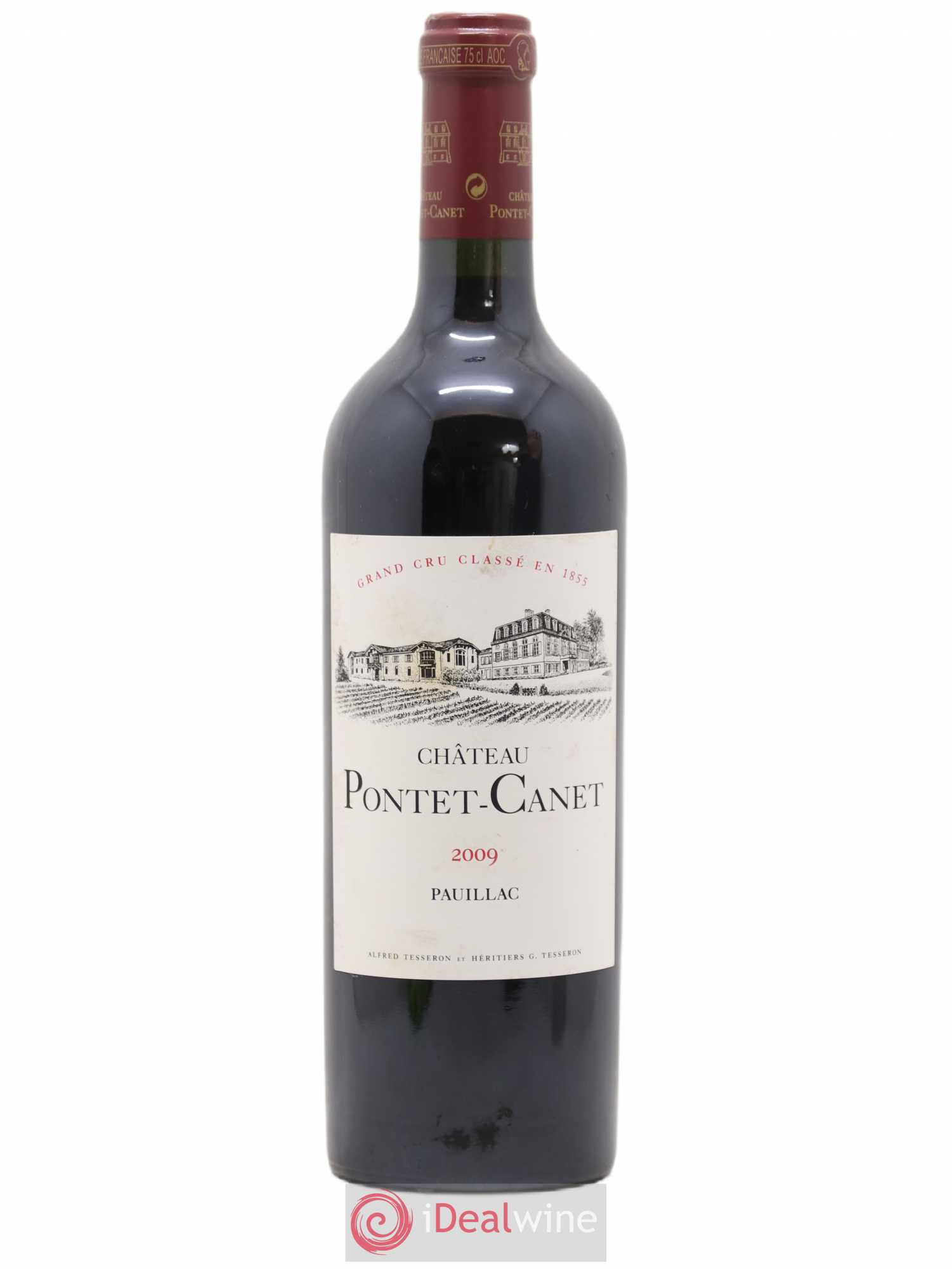 Château Pontet Canet 5ème Grand Cru Classé 2009 - Lot de 1 bouteille - 0