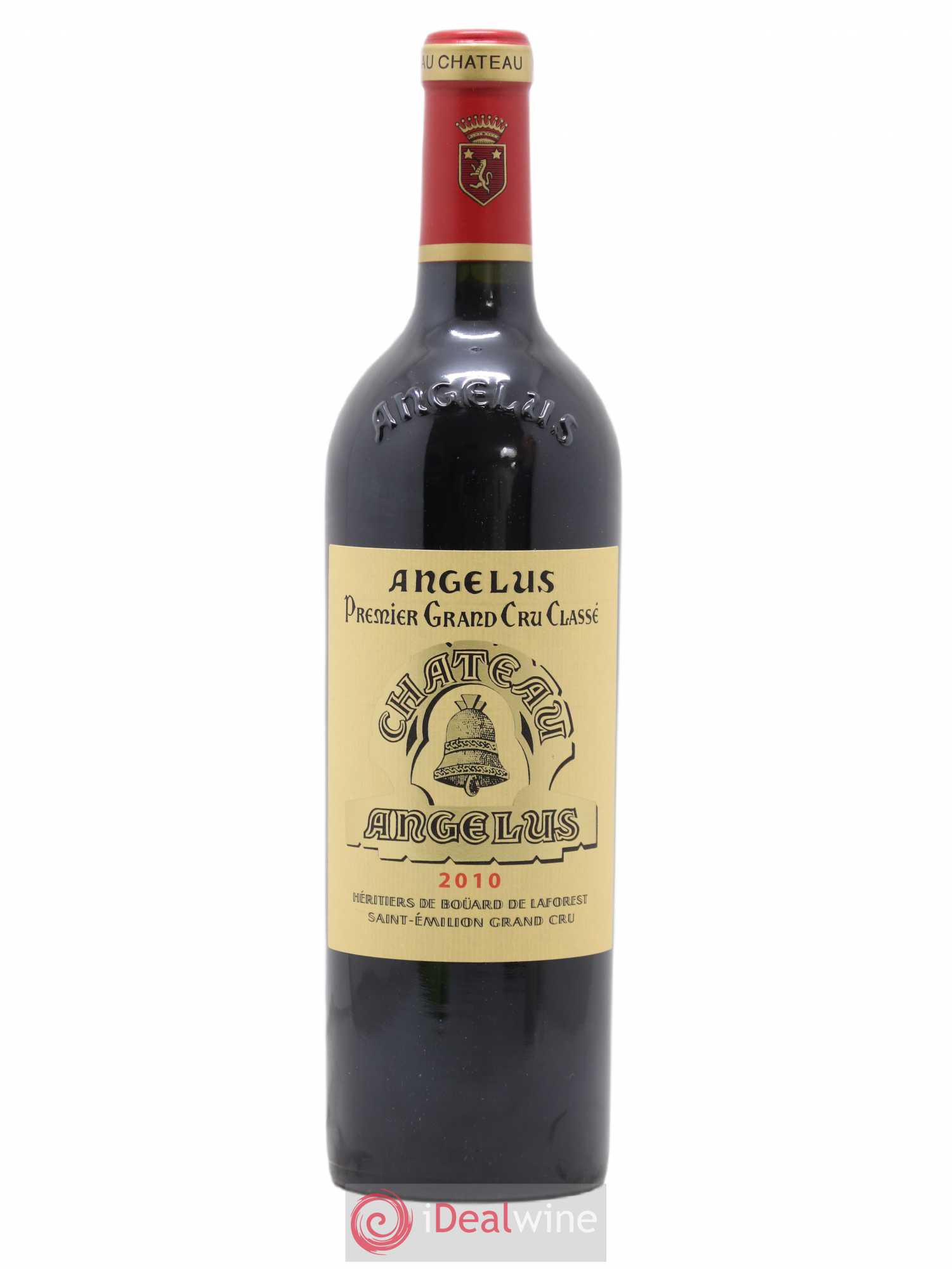 Château Angélus 1er Grand Cru Classé A 2010 - Lot de 1 bouteille - 0