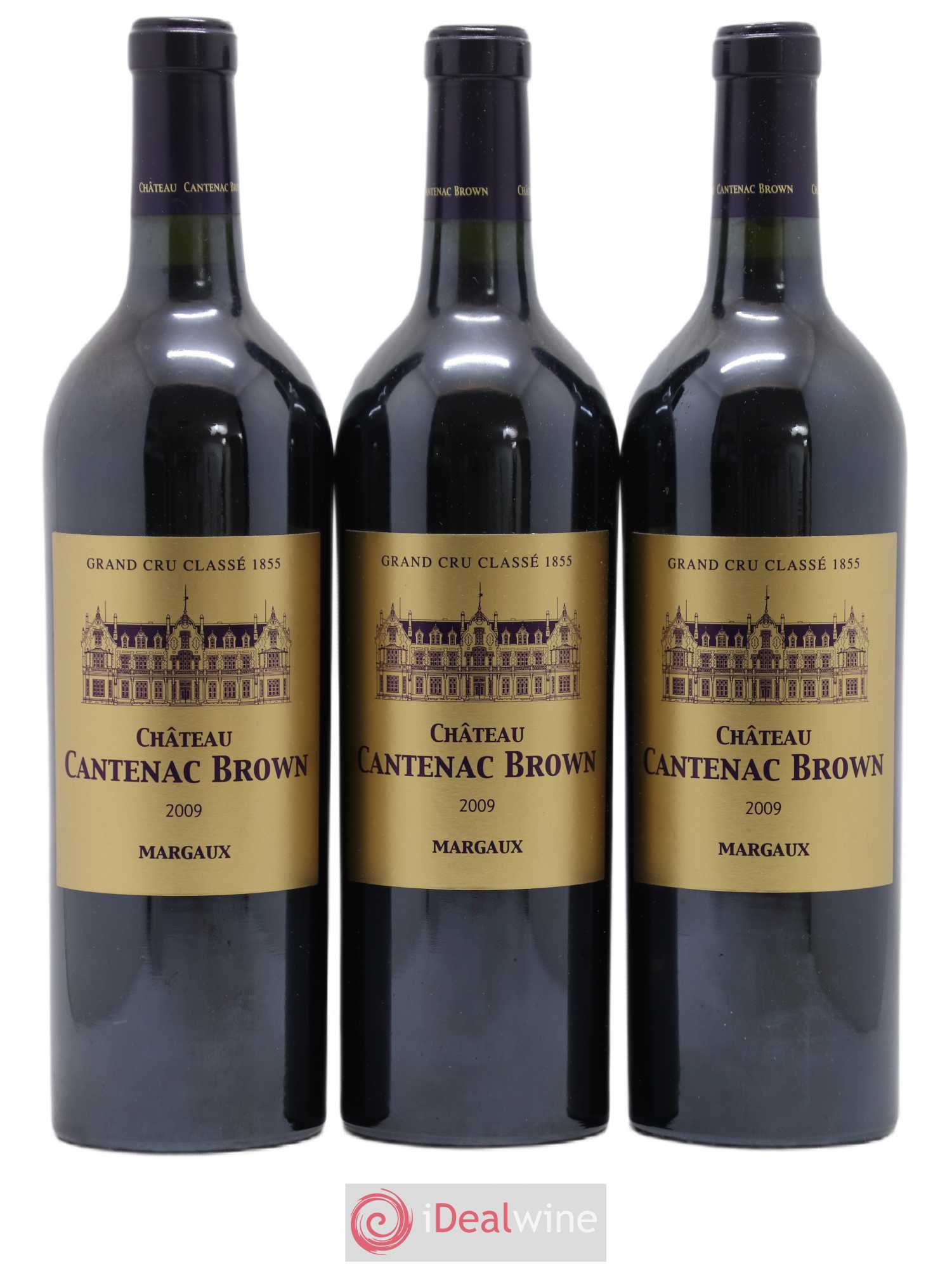Château Cantenac Brown 3ème Grand Cru Classé 2009 - Lot de 6 bouteilles - 1