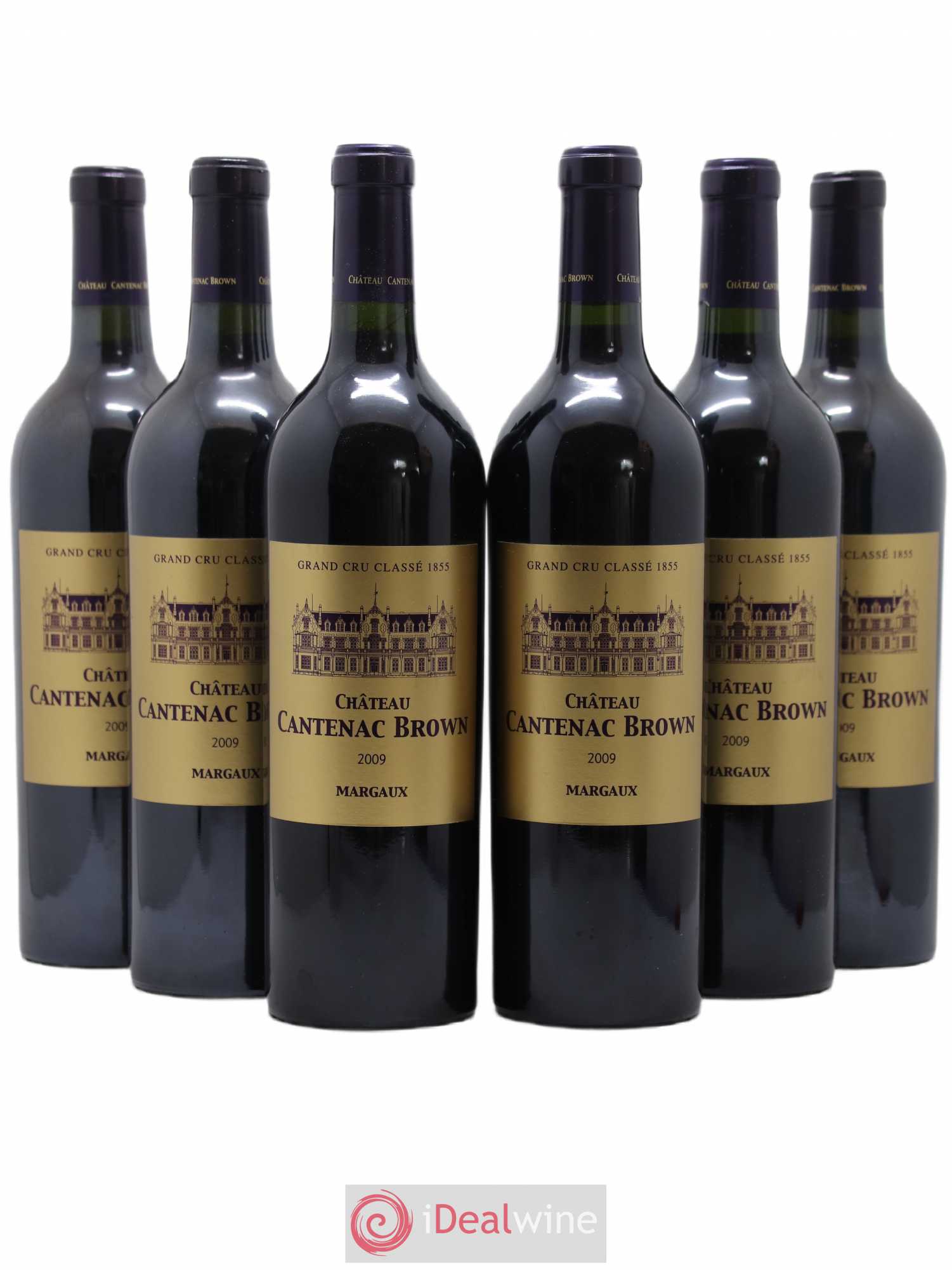 Château Cantenac Brown 3ème Grand Cru Classé 2009 - Lot de 6 bouteilles - 0