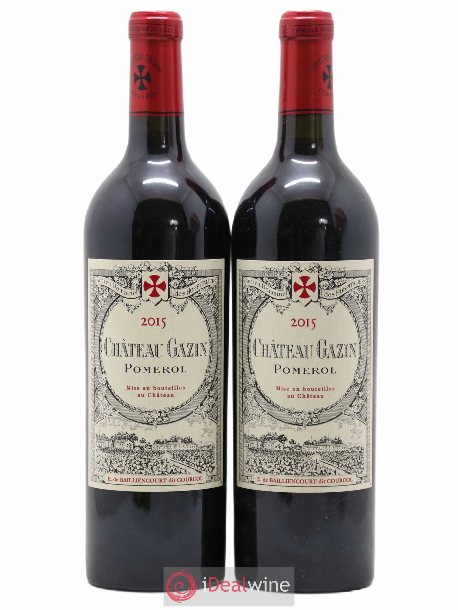 Château Gazin 2015 - Lot de 2 bouteilles - 0