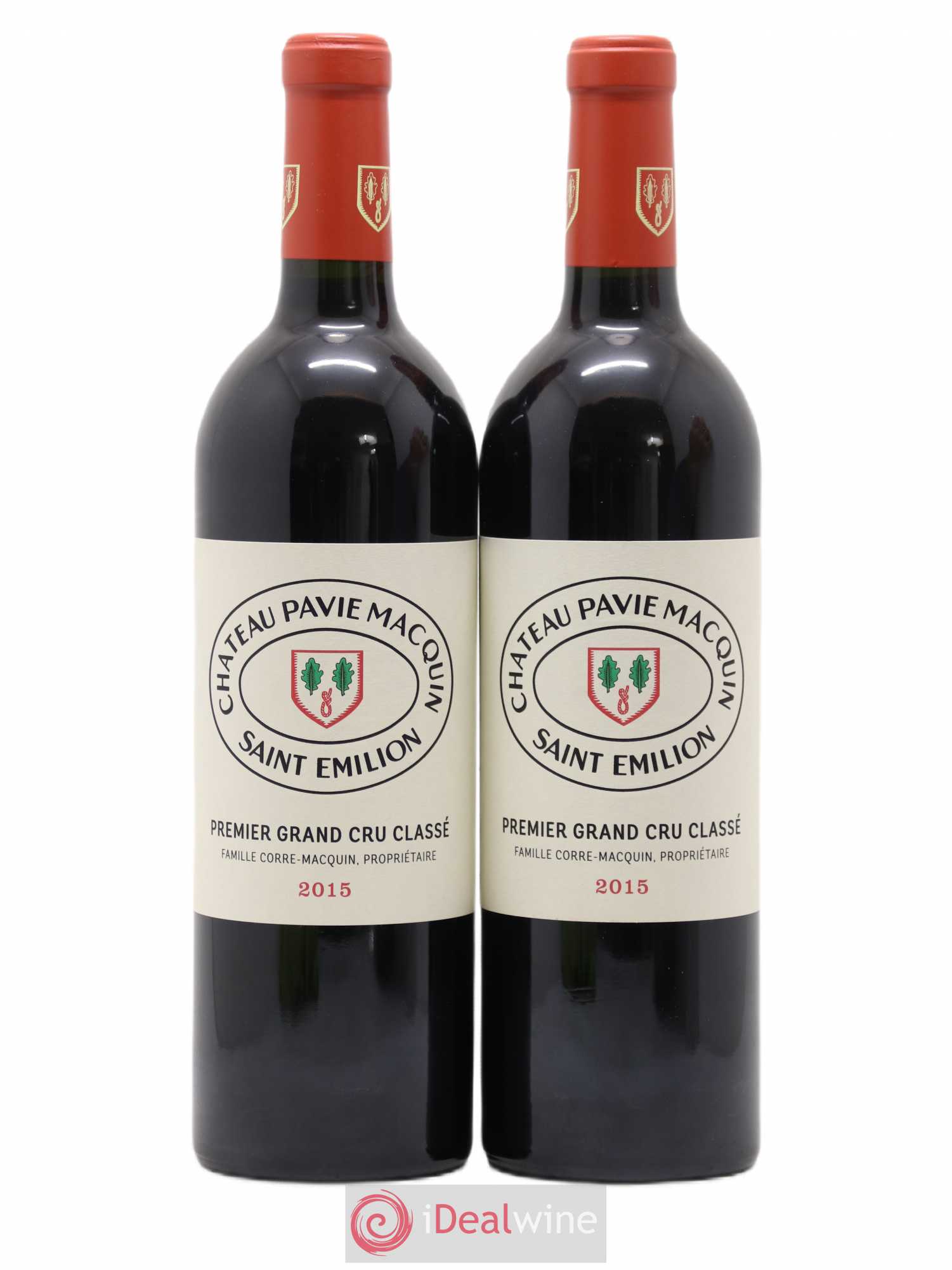 Château Pavie Macquin 1er Grand Cru Classé B 2015 - Lot de 2 bouteilles - 0