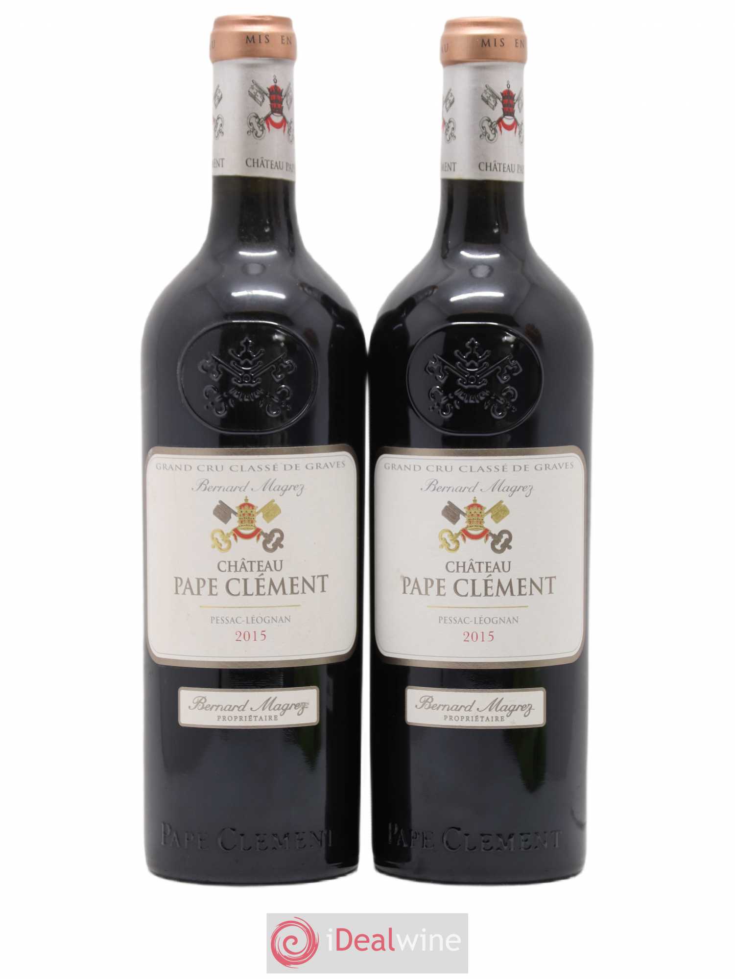 Château Pape Clément Cru Classé de Graves 2015 - Lot de 2 bouteilles - 0