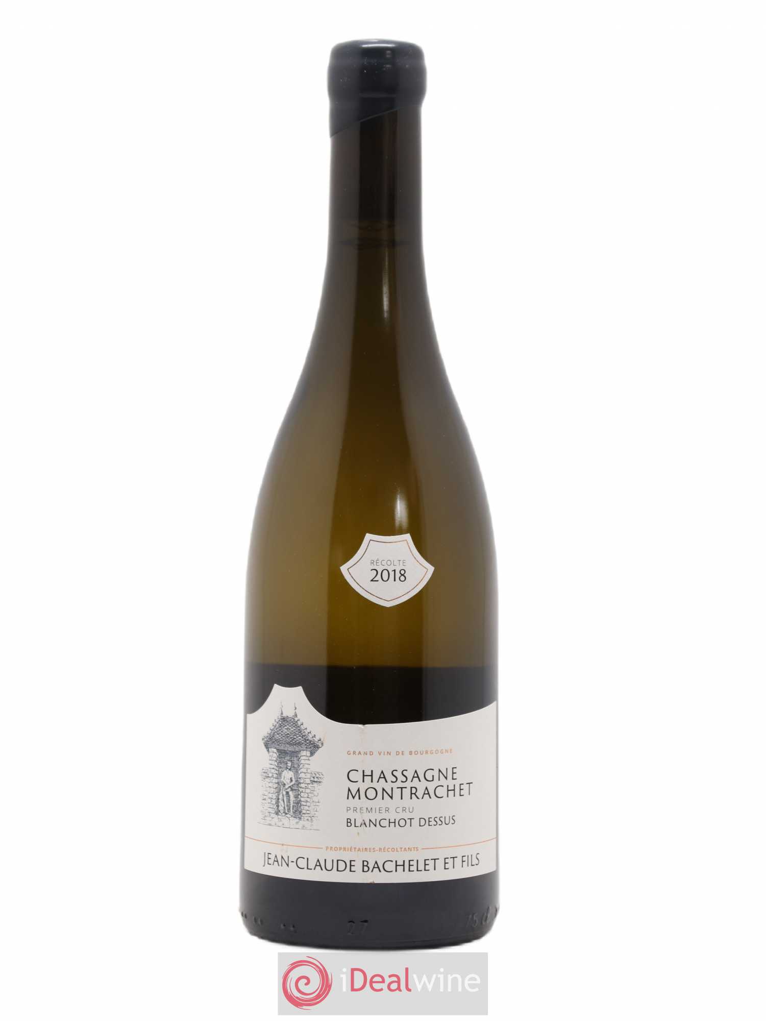 Chassagne-Montrachet 1er Cru Les Blanchots Dessus Bachelet 2018 - Posten von 1 Flasche - 0