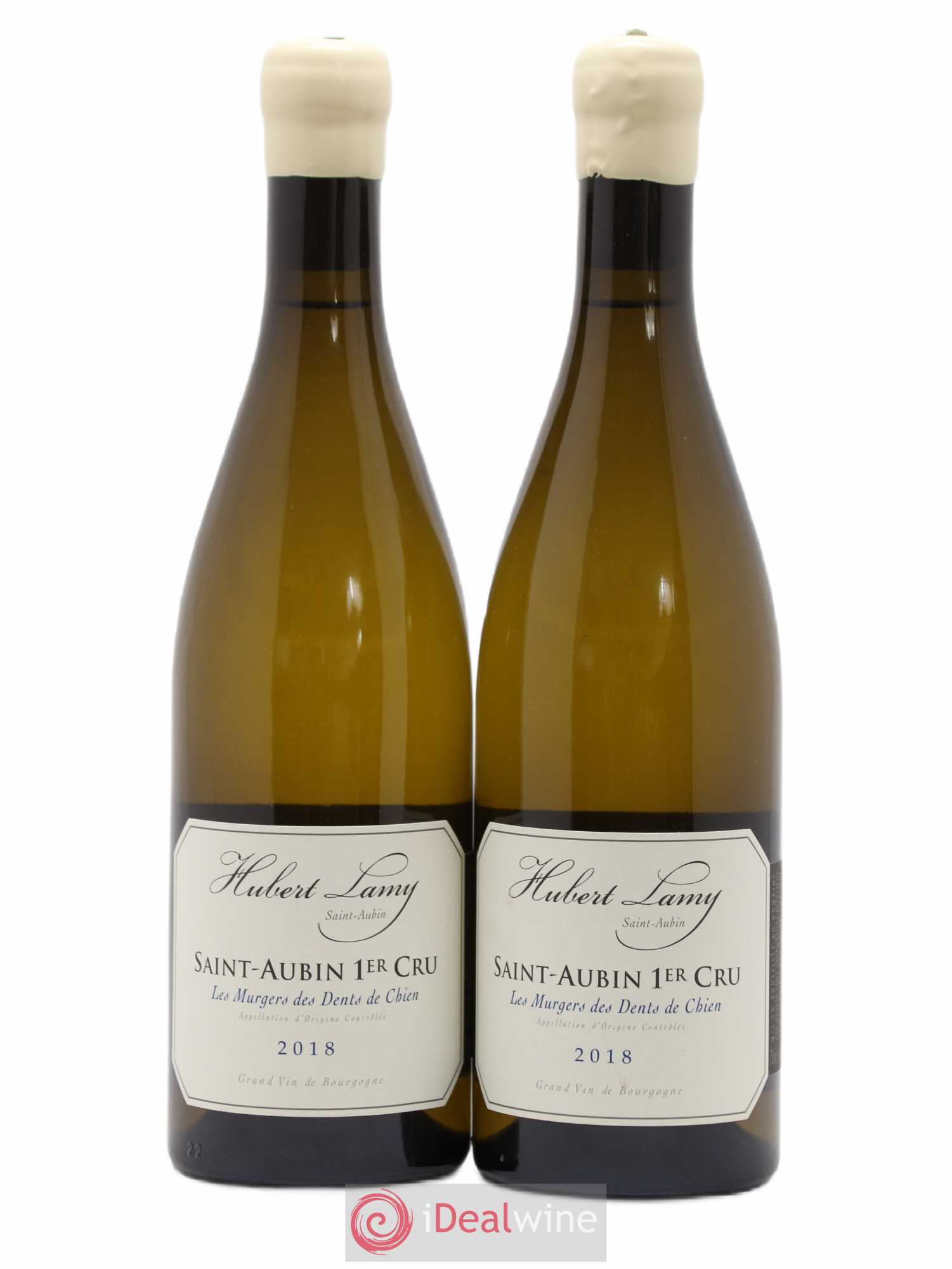 Saint-Aubin 1er Cru Les Murgers des Dents de Chien Hubert Lamy 2018 - Lot de 2 bouteilles - 0