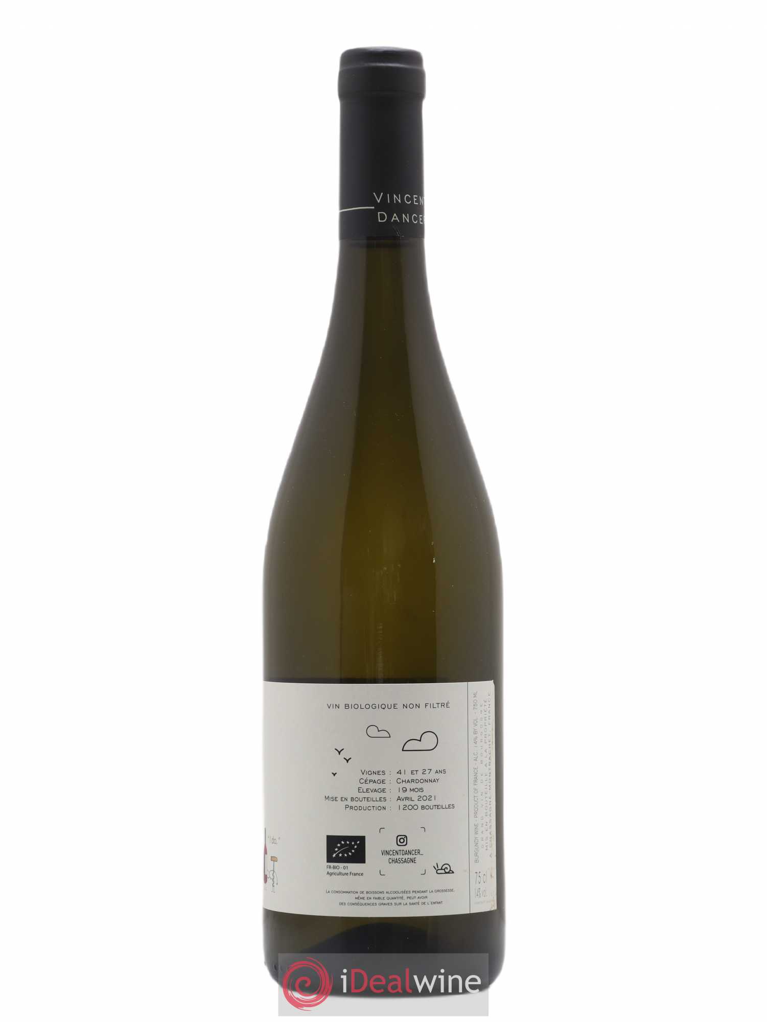 Chassagne-Montrachet 1er Cru La Romanée Vincent Dancer 2019 - Lot de 1 bouteille - 1