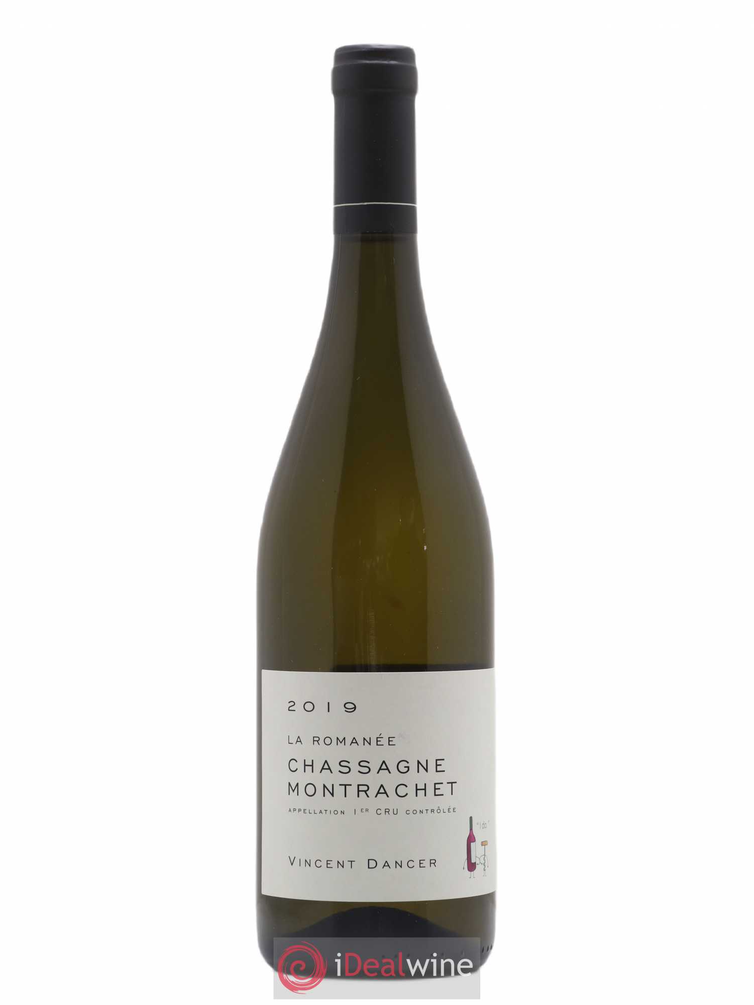 Chassagne-Montrachet 1er Cru La Romanée Vincent Dancer 2019 - Lot de 1 bouteille - 0