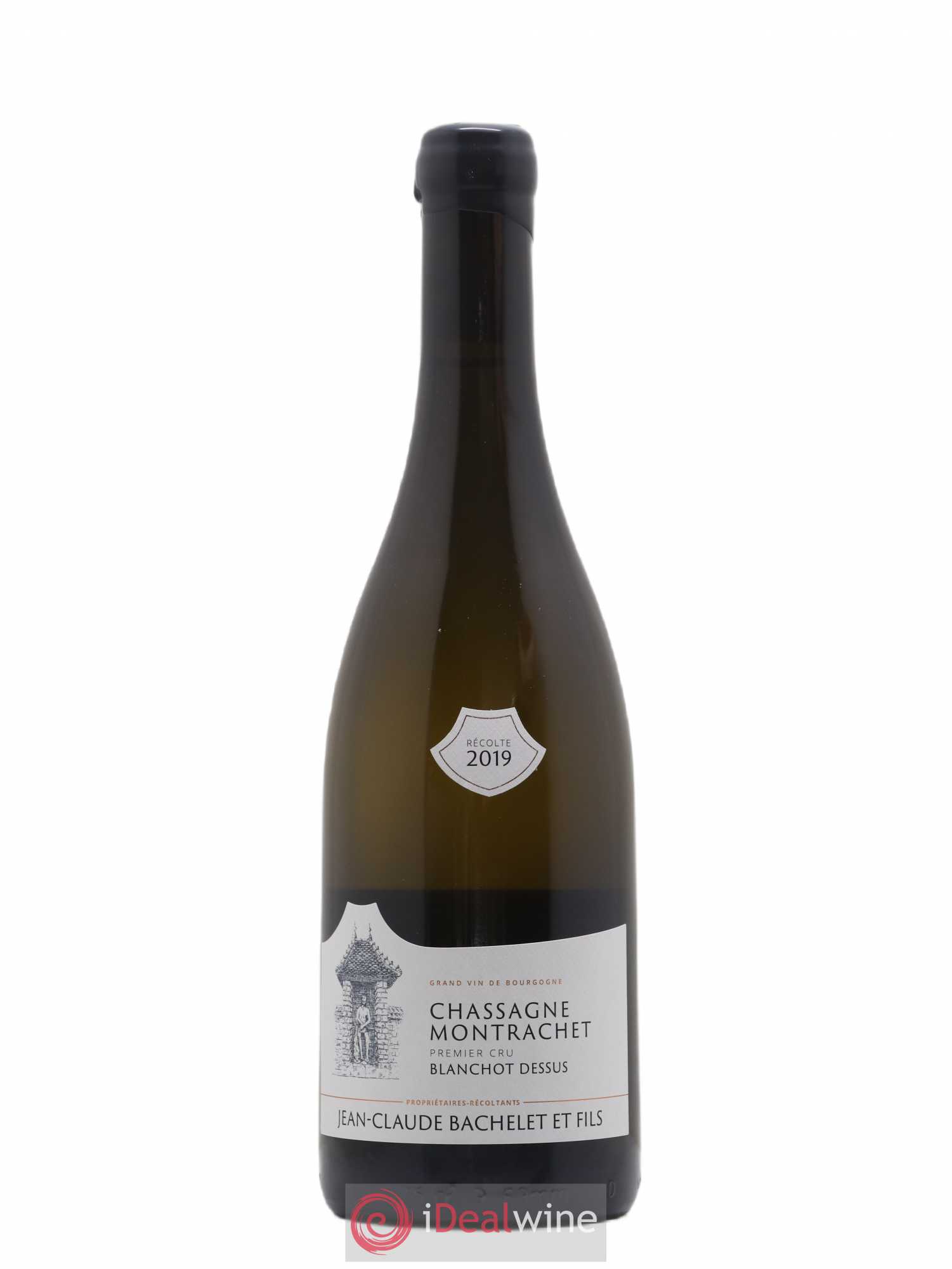Chassagne-Montrachet 1er Cru Blanchot Dessus Jean-Claude Bachelet (Domaine) 2019 - Lot de 1 bouteille - 0