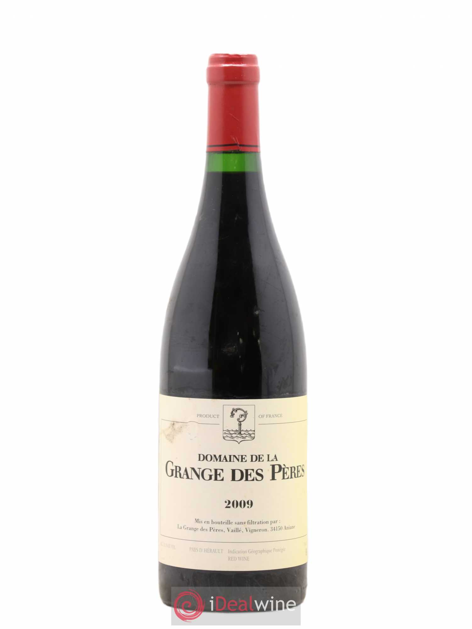 Pays d'Hérault Grange des Pères Laurent Vaillé 2009 - Lot de 1 bouteille - 0