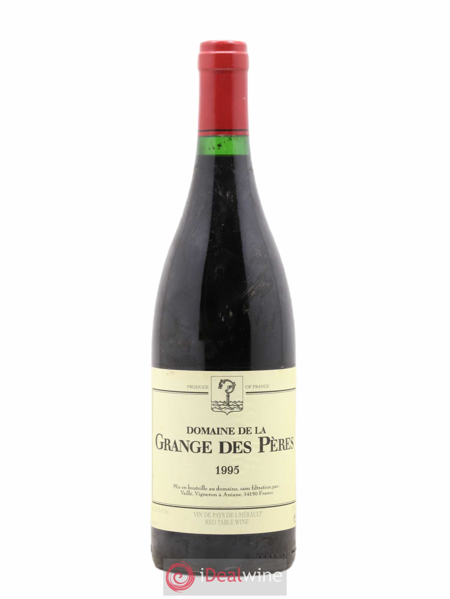 Pays d'Hérault Grange des Pères Laurent Vaillé 1995 - Lotto di 1 bottiglia - 0