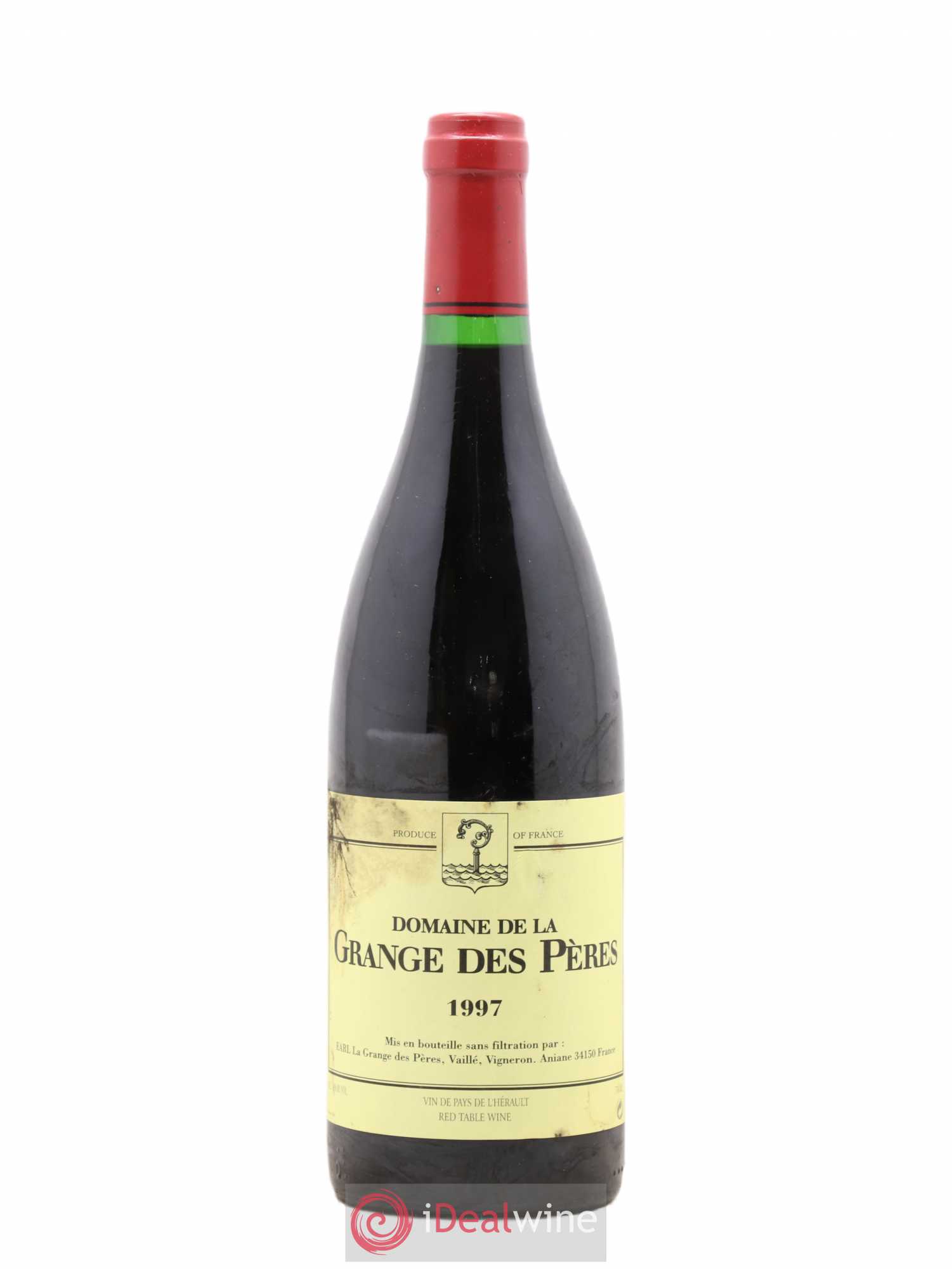 Pays d'Hérault Grange des Pères Laurent Vaillé 1997 - Lot de 1 bouteille - 0
