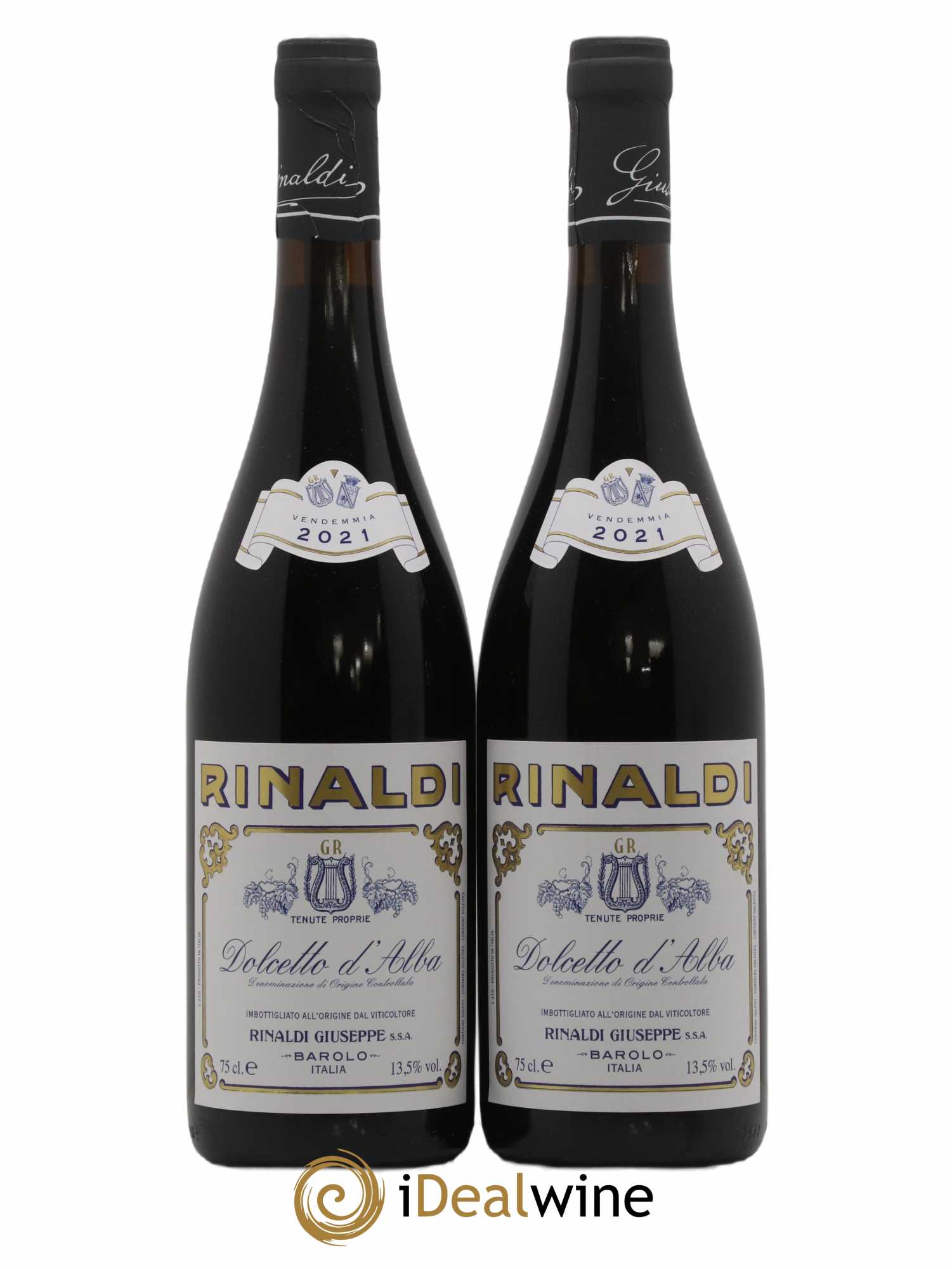 Dolcetto d'Alba DOC Giuseppe Rinaldi 2021 - Lot de 2 bouteilles - 0