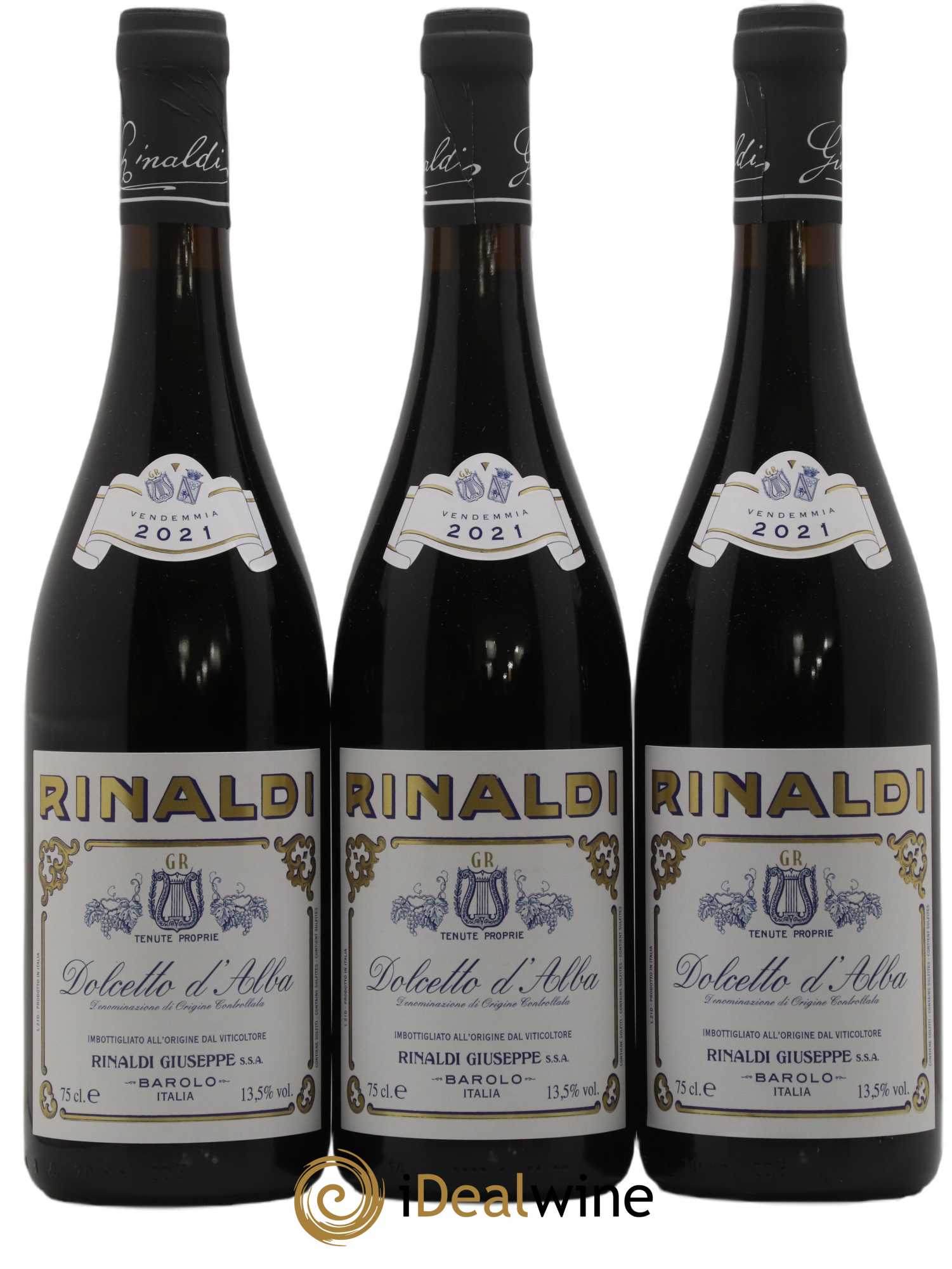 Dolcetto d'Alba DOC Giuseppe Rinaldi 2021 - Posten von 3 Flaschen - 0