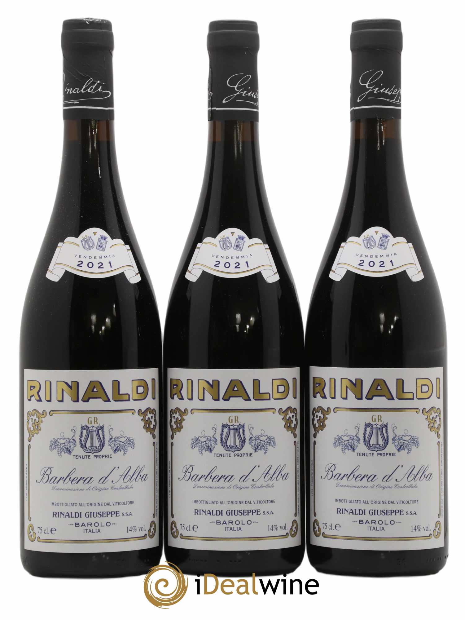 Barbera d'Alba Giuseppe Rinaldi 2021 - Posten von 3 Flaschen - 0