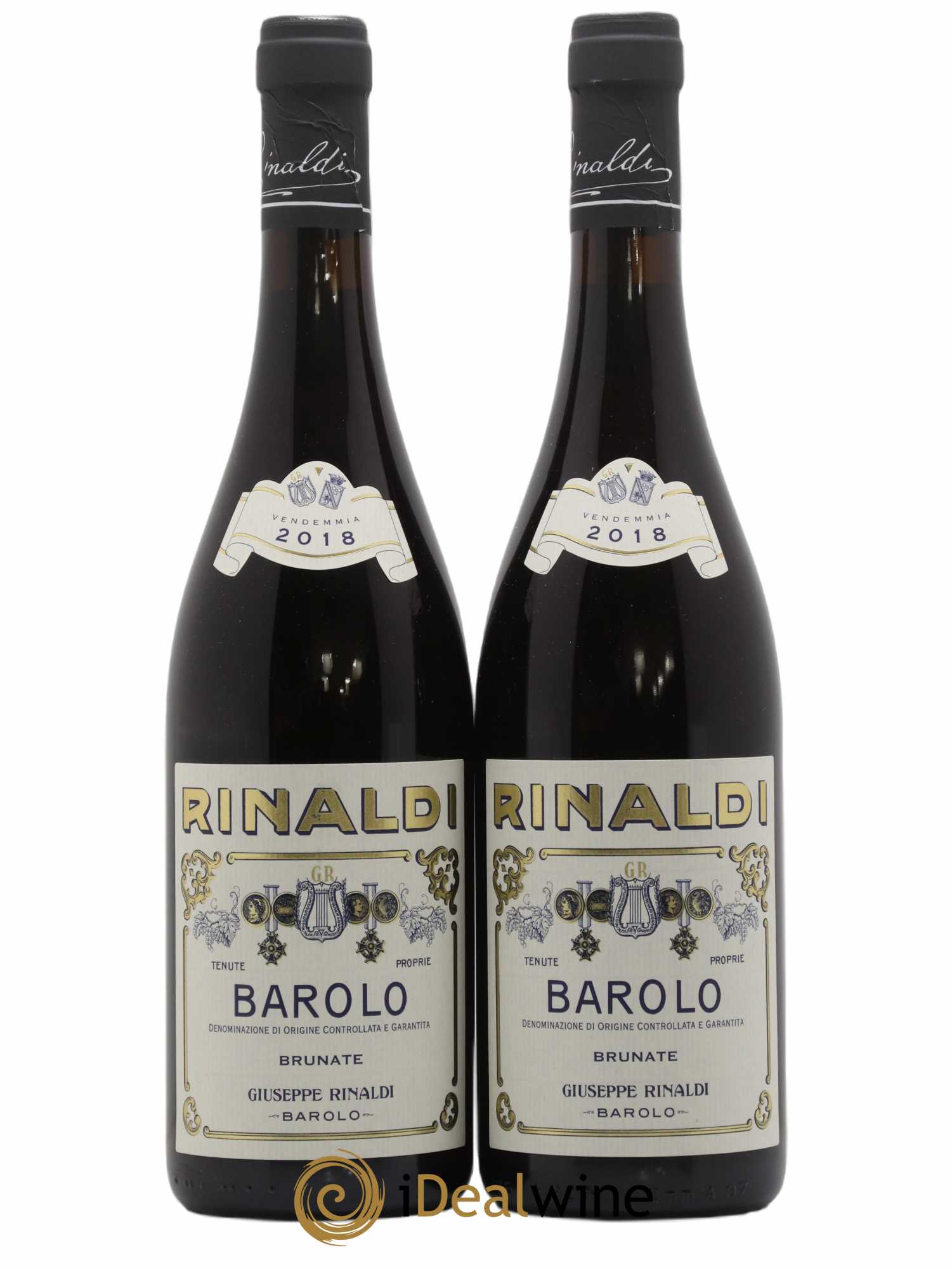 Barolo DOCG Brunate Giuseppe Rinaldi 2018 - Lot of 2 bottles - 0