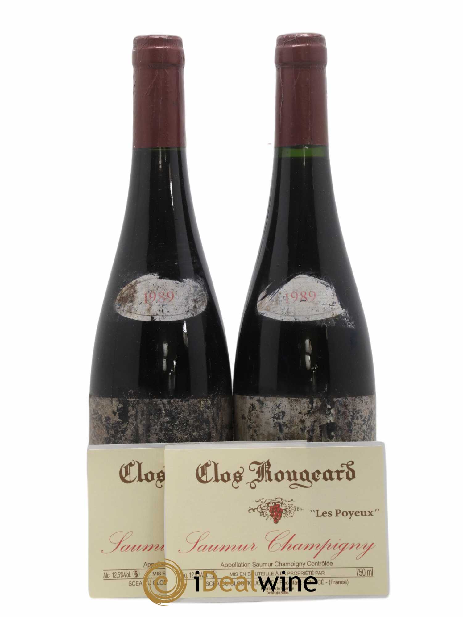 Saumur-Champigny Les Poyeux Clos Rougeard 1989 - Lot de 2 bouteilles - 1