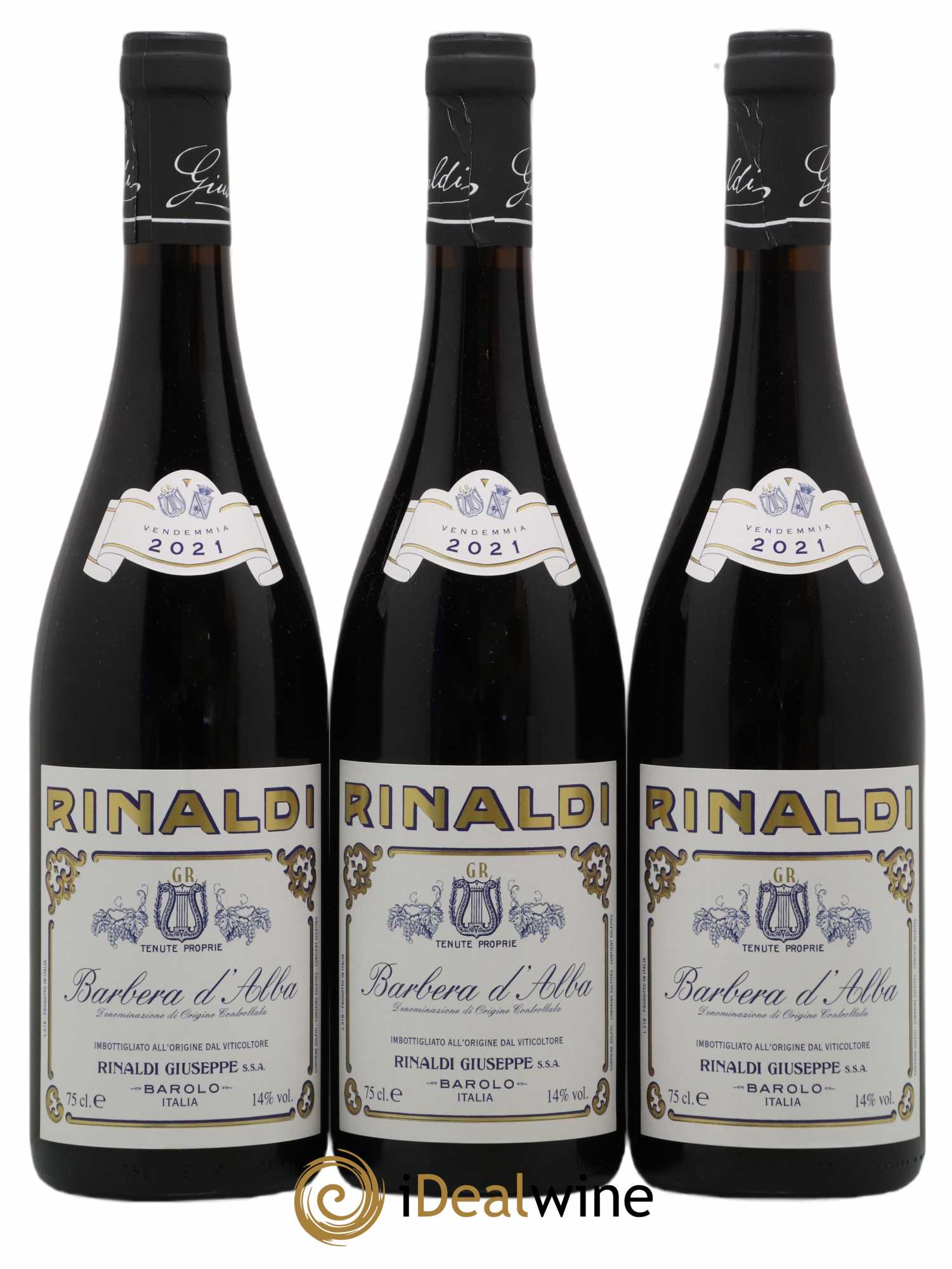 Barbera d'Alba Giuseppe Rinaldi 2021 - Posten von 3 Flaschen - 0