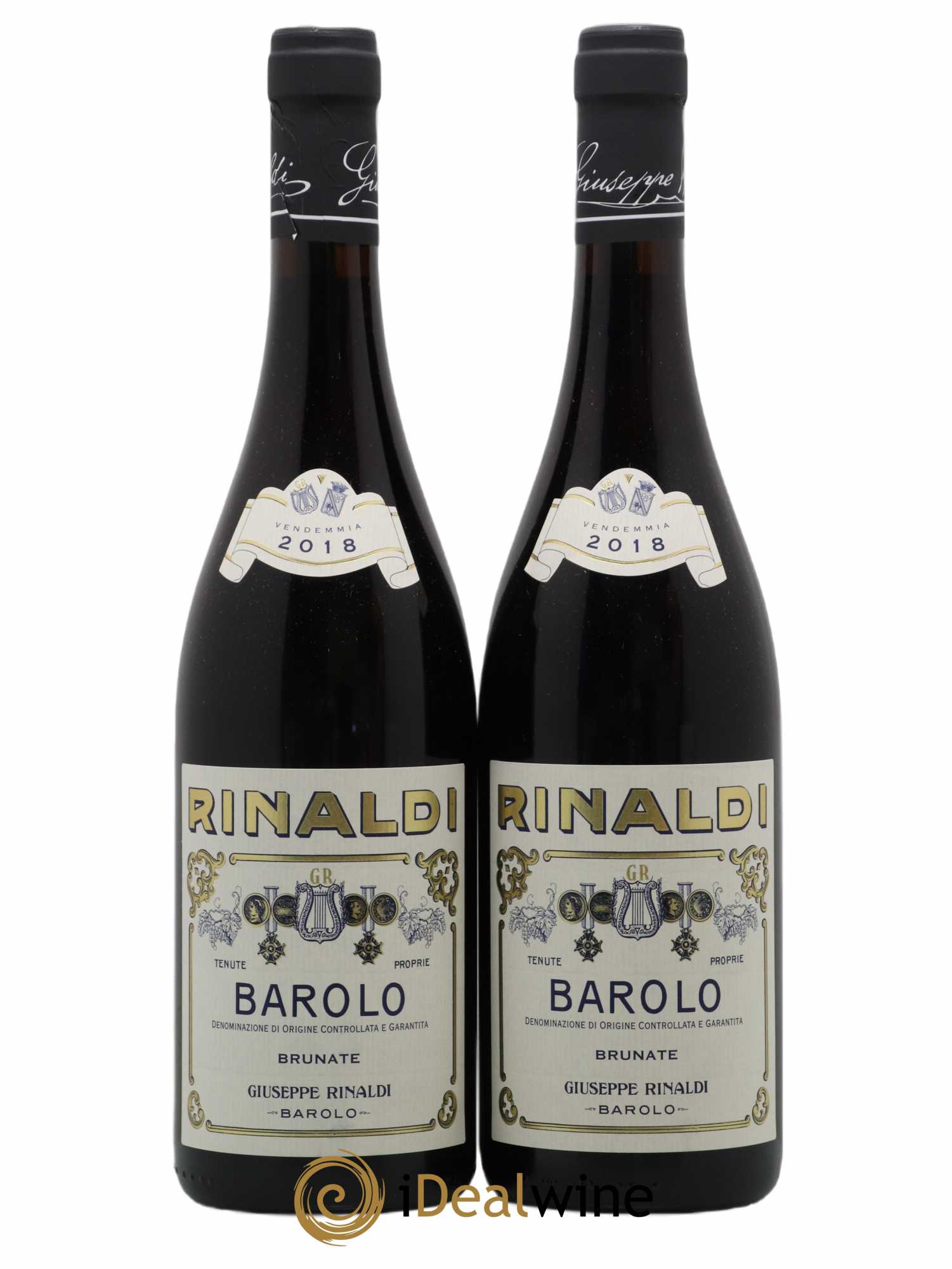 Barolo DOCG Brunate Giuseppe Rinaldi 2018 - Posten von 2 Flaschen - 0