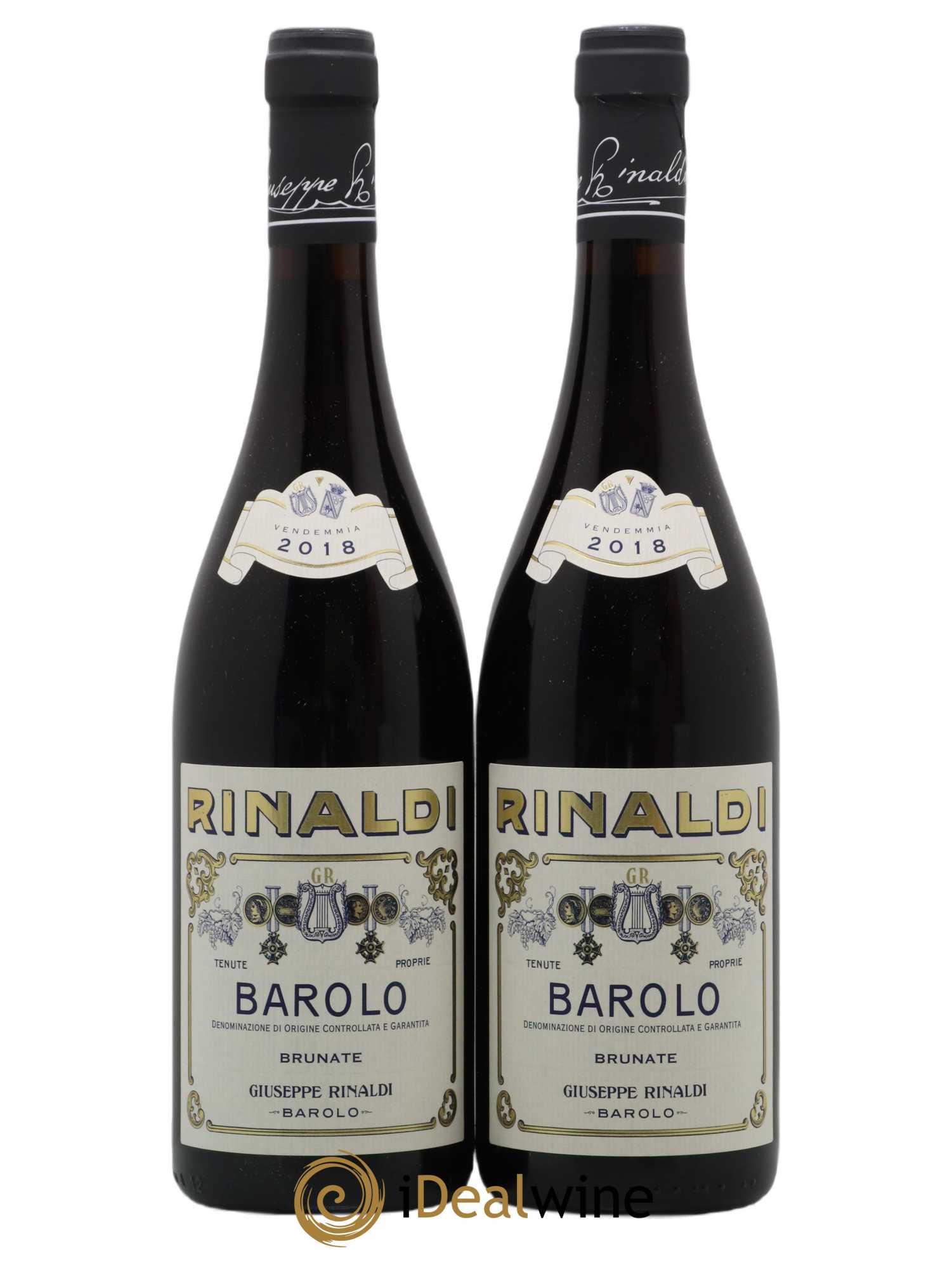 Barolo DOCG Brunate Giuseppe Rinaldi 2018 - Lot de 2 bouteilles - 0