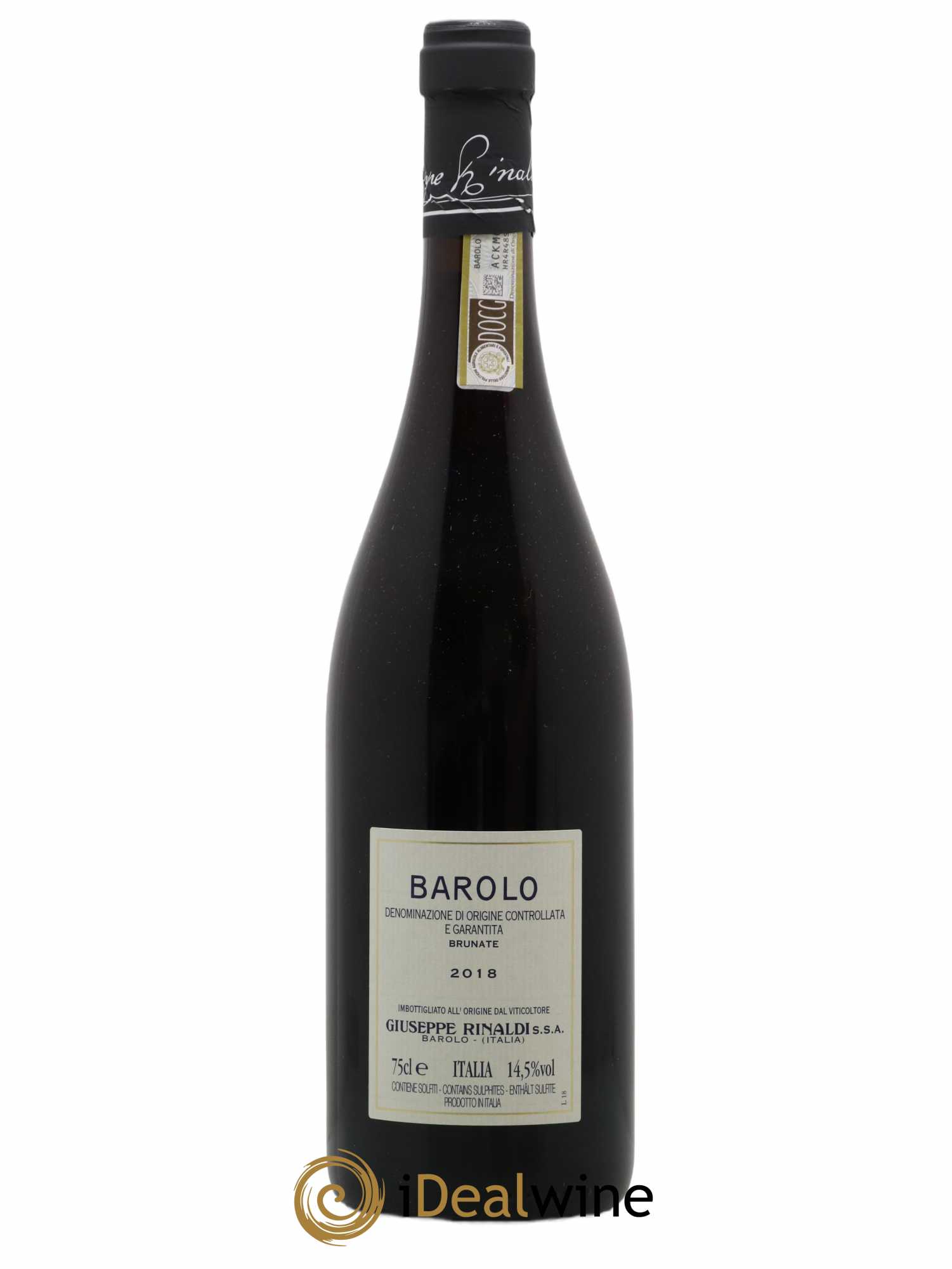 Barolo DOCG Brunate Giuseppe Rinaldi 2018 - Lot of 1 bottle - 1