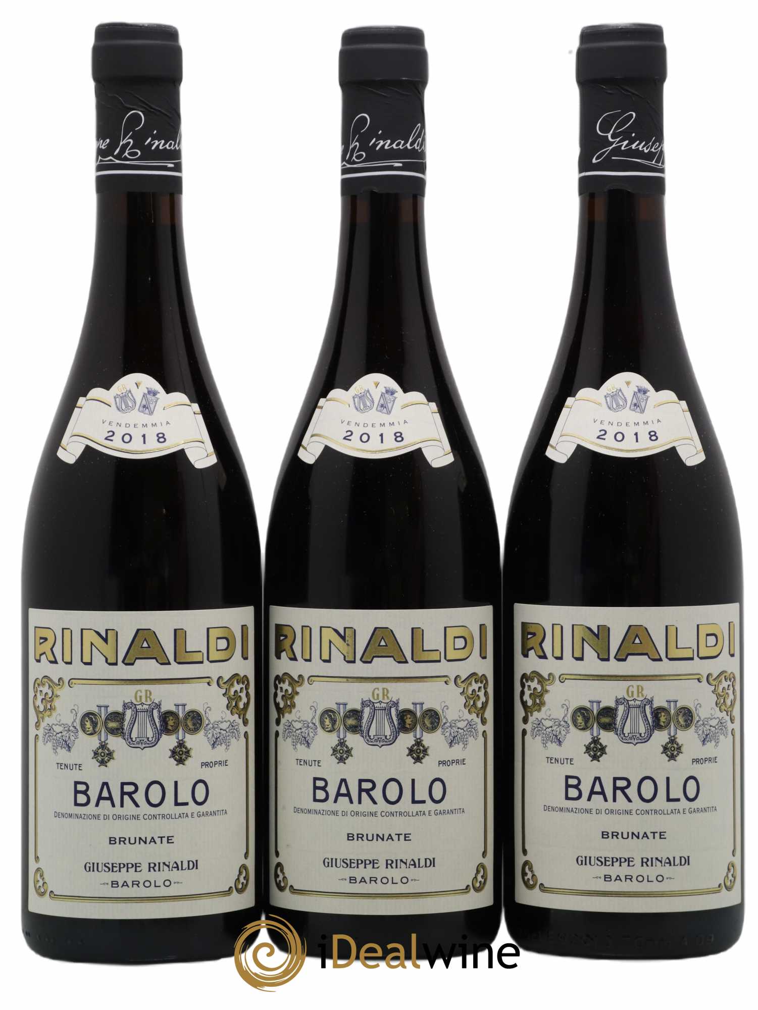 Barolo DOCG Brunate Giuseppe Rinaldi 2018 - Posten von 3 Flaschen - 0
