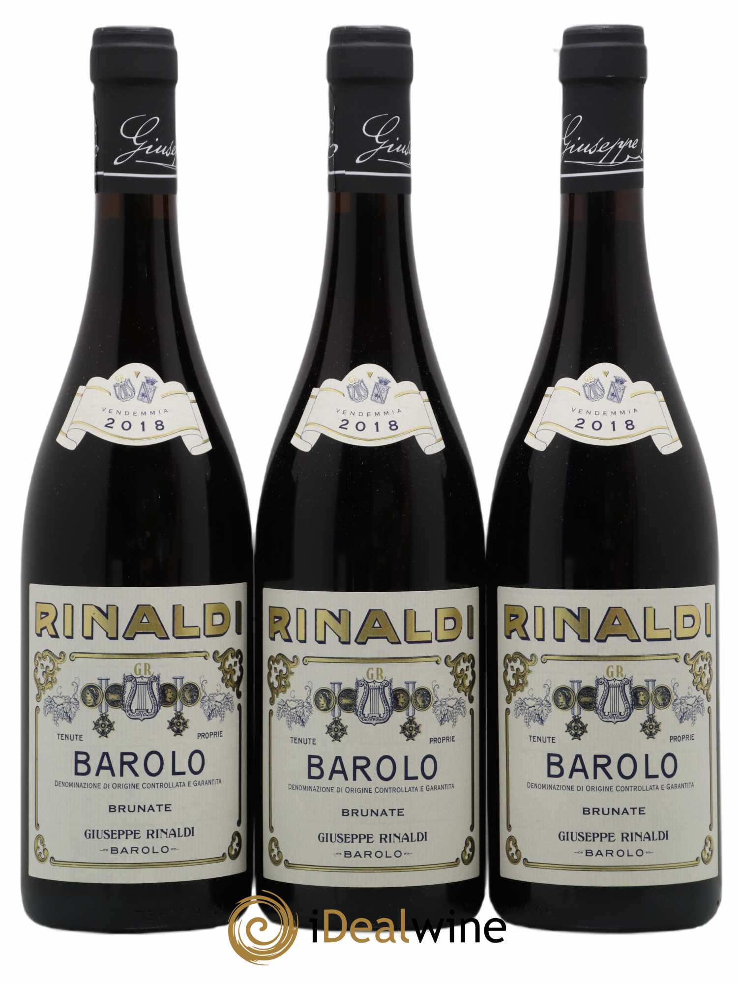 Barolo DOCG Brunate Giuseppe Rinaldi 2018 - Posten von 3 Flaschen - 0