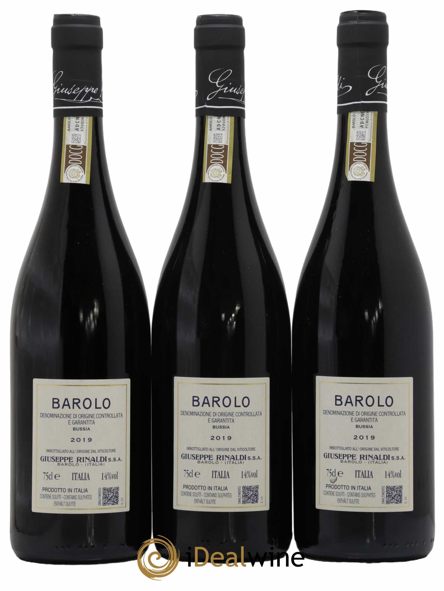 Barolo DOCG  2019 - Posten von 3 Flaschen - 1