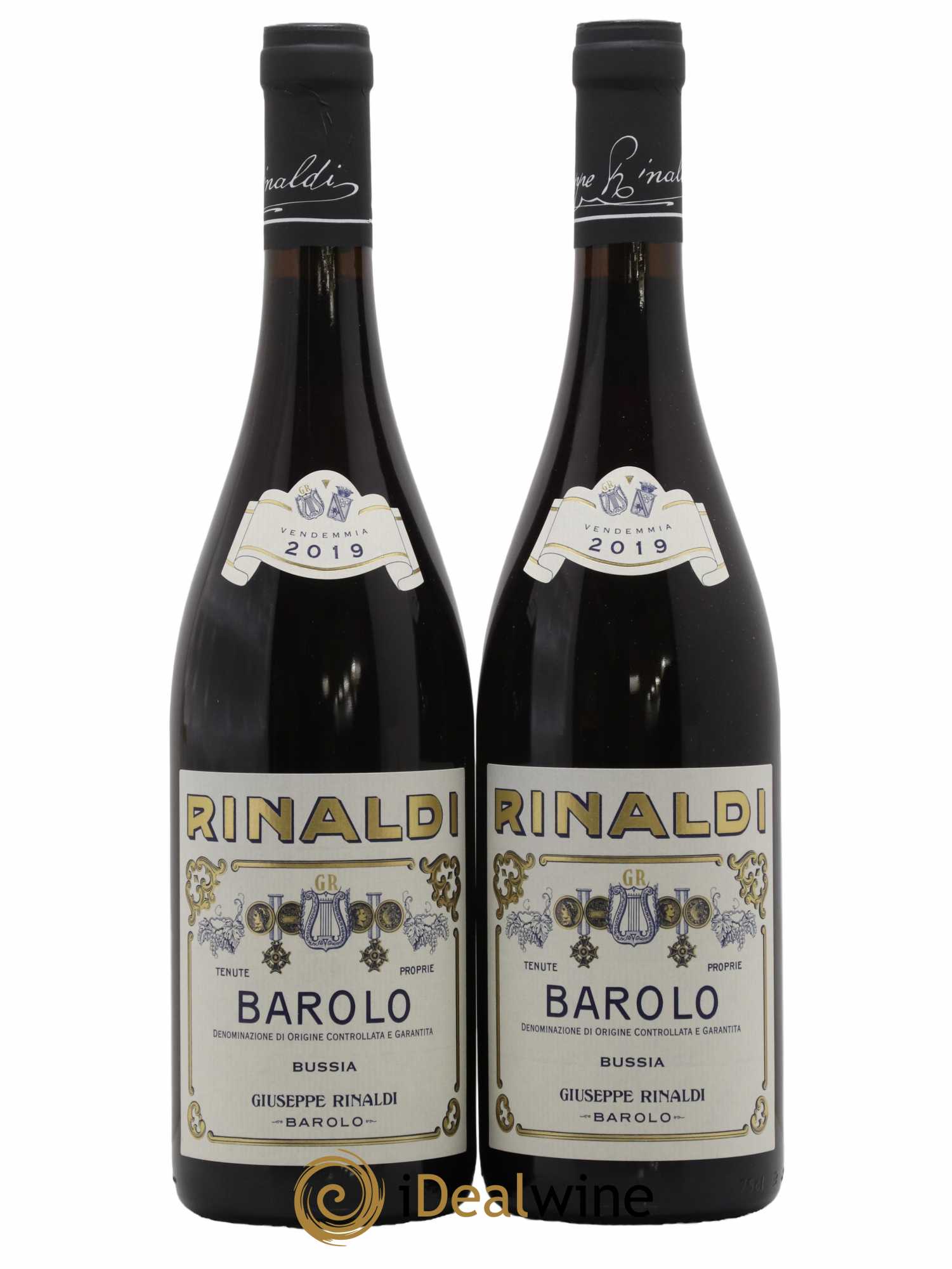 Barolo DOCG Bussia Giuseppe Rinaldi 2019 - Lot de 2 bouteilles - 0