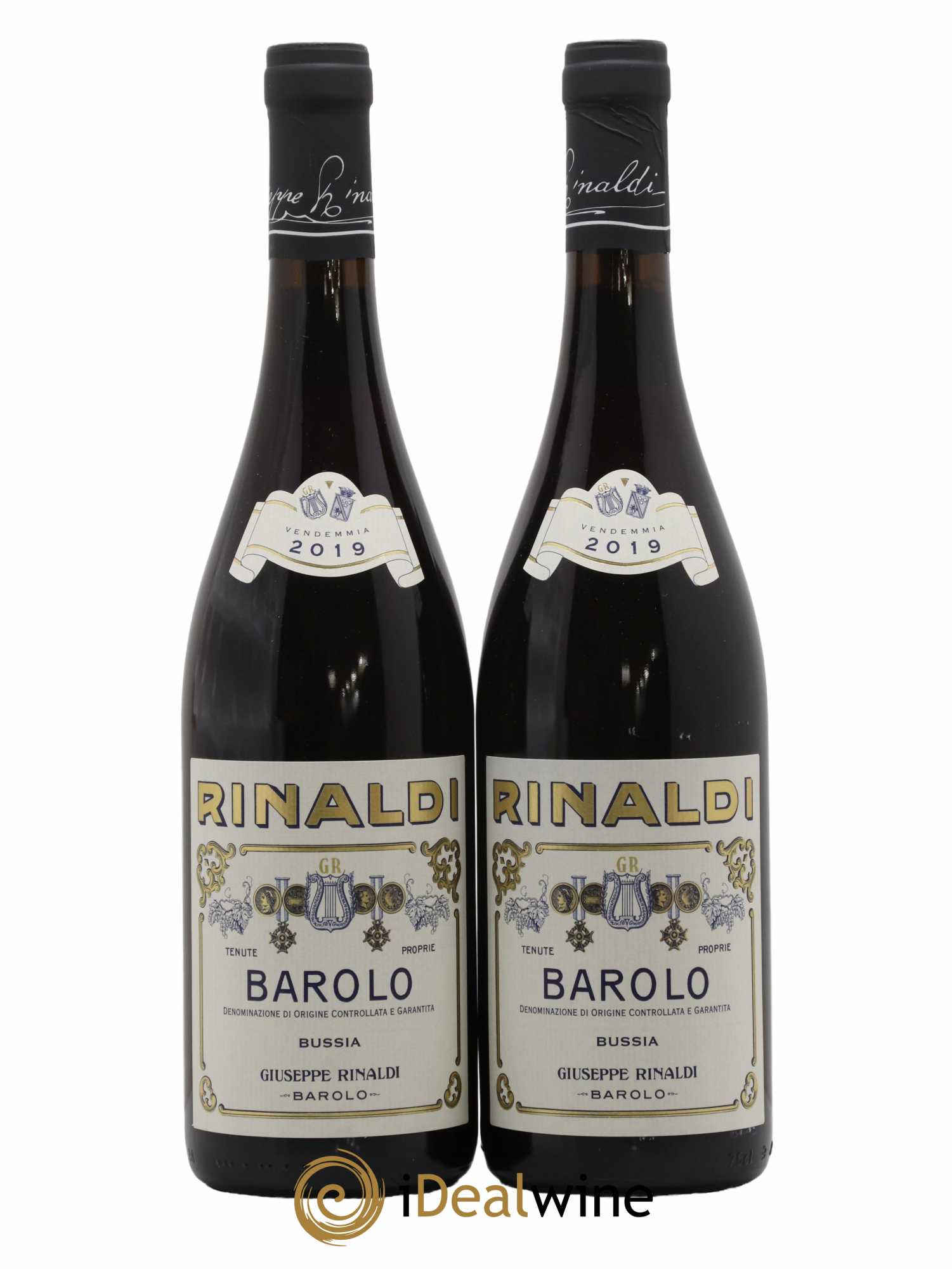 Barolo DOCG Bussia Giuseppe Rinaldi 2019 - Lot de 2 bouteilles - 0