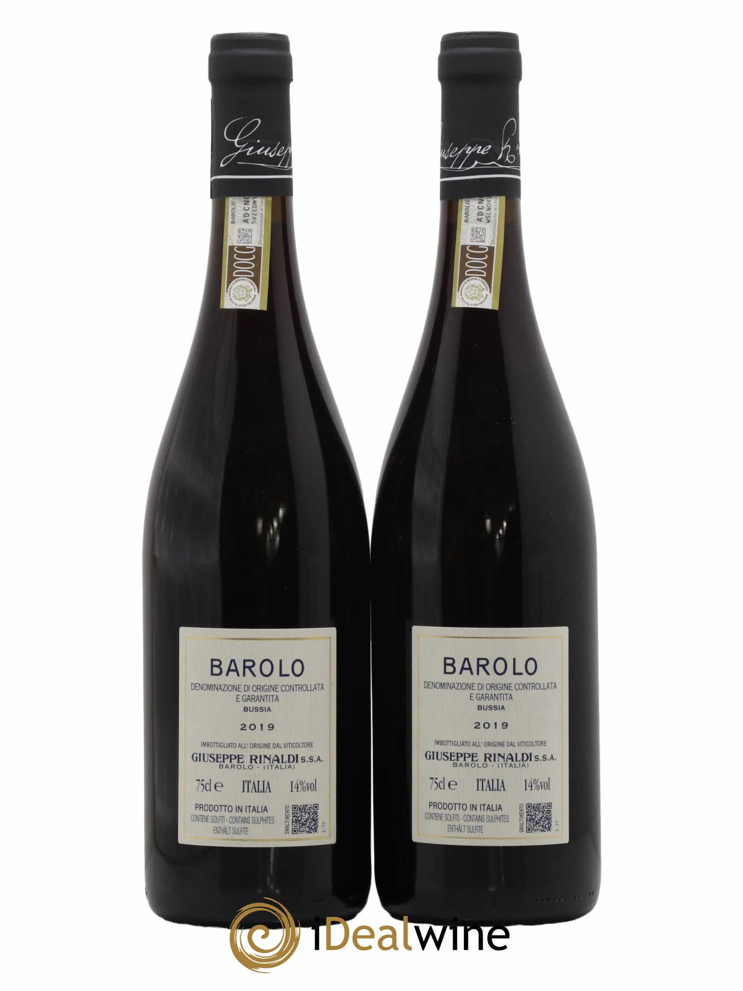 Barolo DOCG Bussia Giuseppe Rinaldi 2019 - Posten von 2 Flaschen - 1