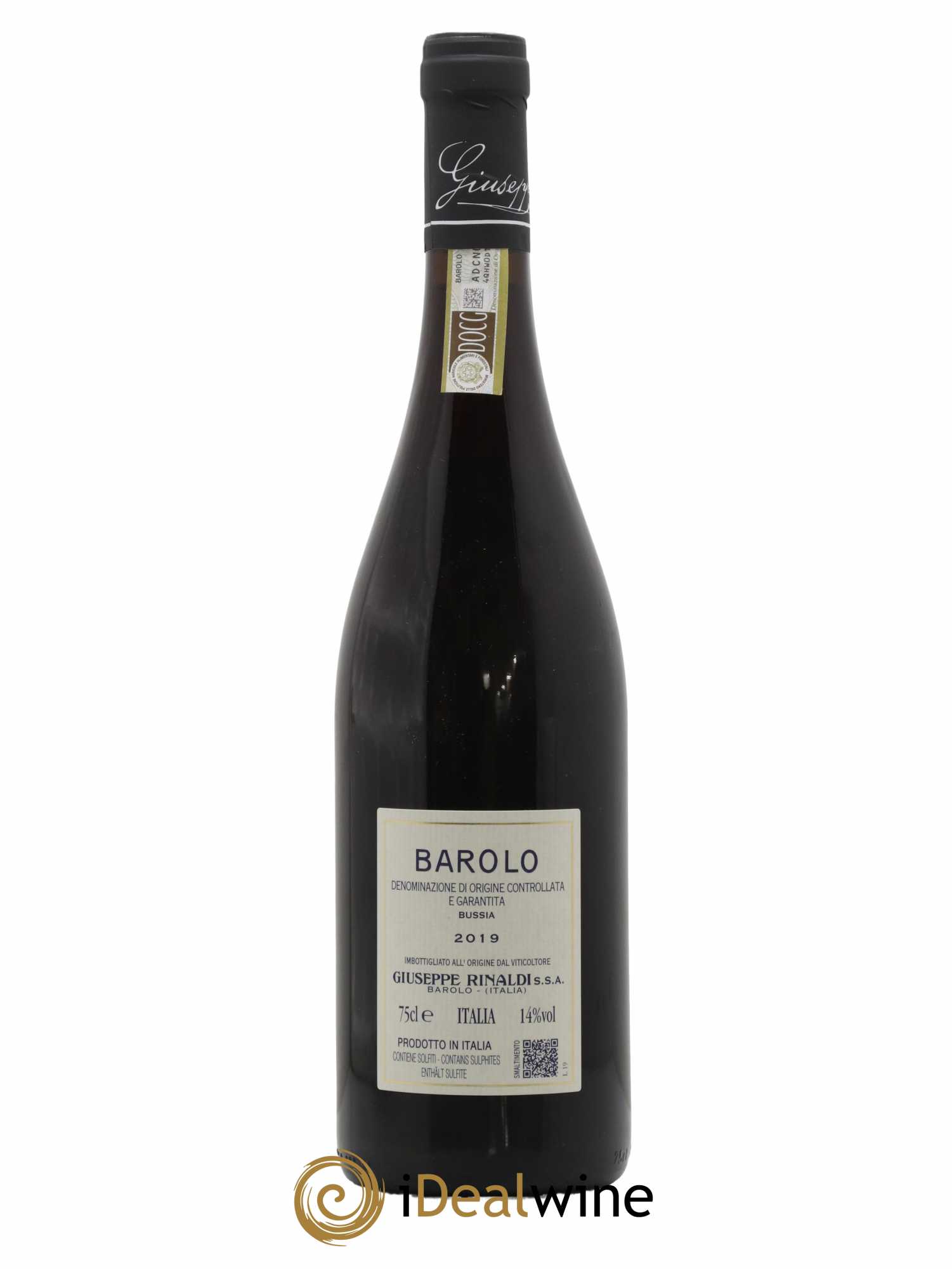 Barolo DOCG Bussia Giuseppe Rinaldi 2019 - Lot de 1 bouteille - 1