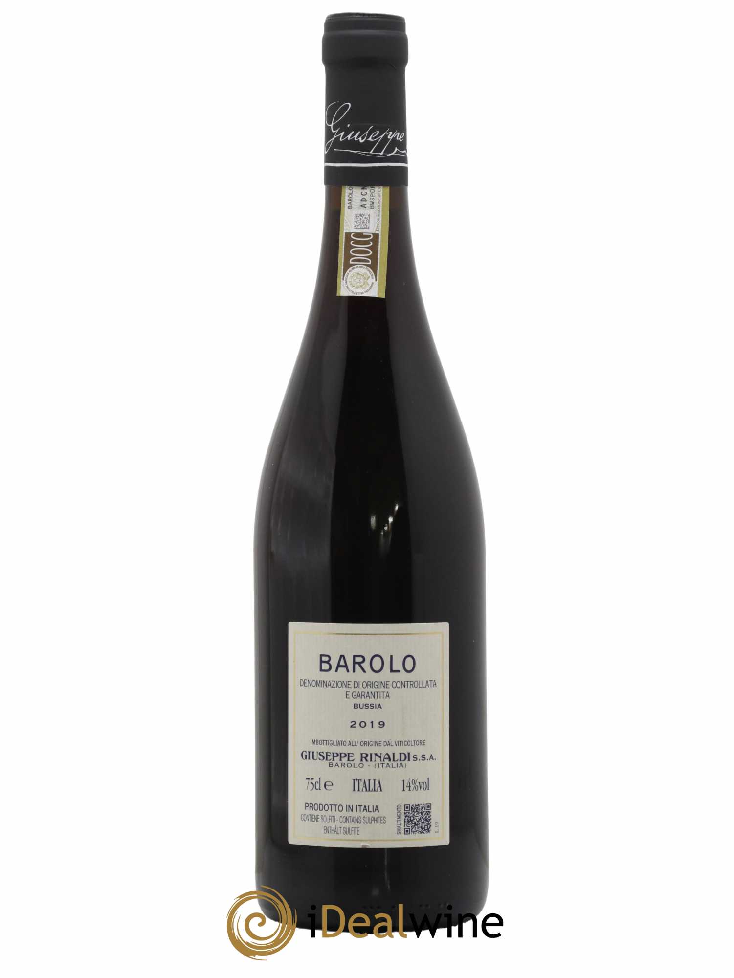 Barolo Bussia Giuseppe Rinaldi 2019 - Lot de 1 bouteille - 1