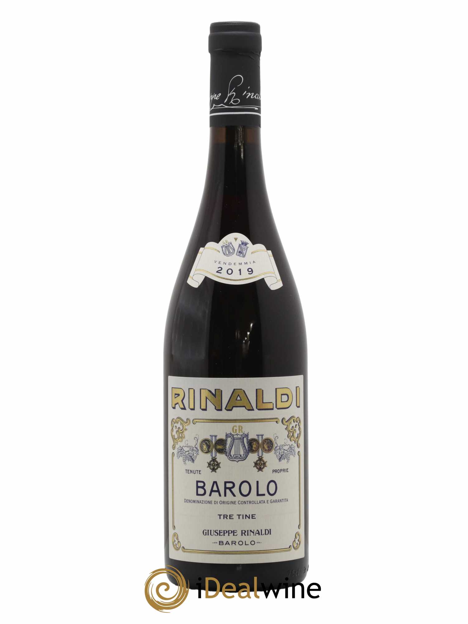 Barolo DOCG Tre Tine Giuseppe Rinaldi 2019 - Posten von 1 Flasche - 0