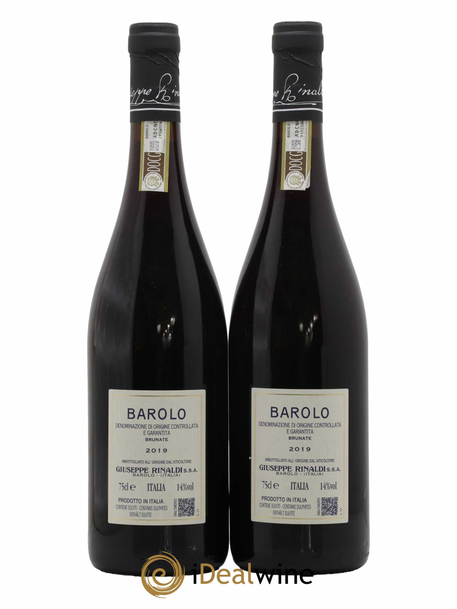 Barolo DOCG Brunate Giuseppe Rinaldi 2019 - Posten von 2 Flaschen - 1