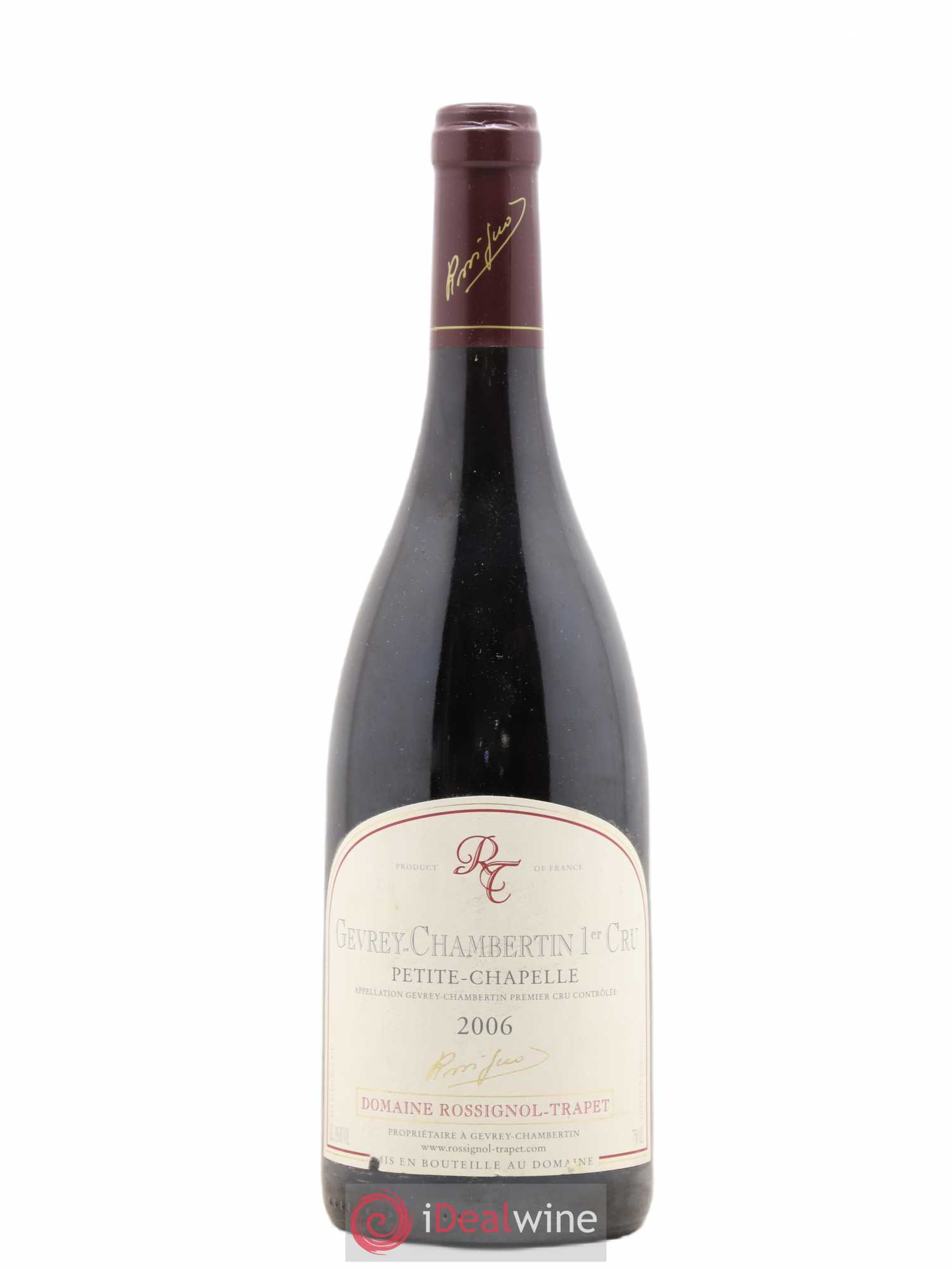 Gevrey-Chambertin 1er Cru Petite Chapelle Rossignol-Trapet (Domaine) 2006 - Lot de 1 bouteille - 0