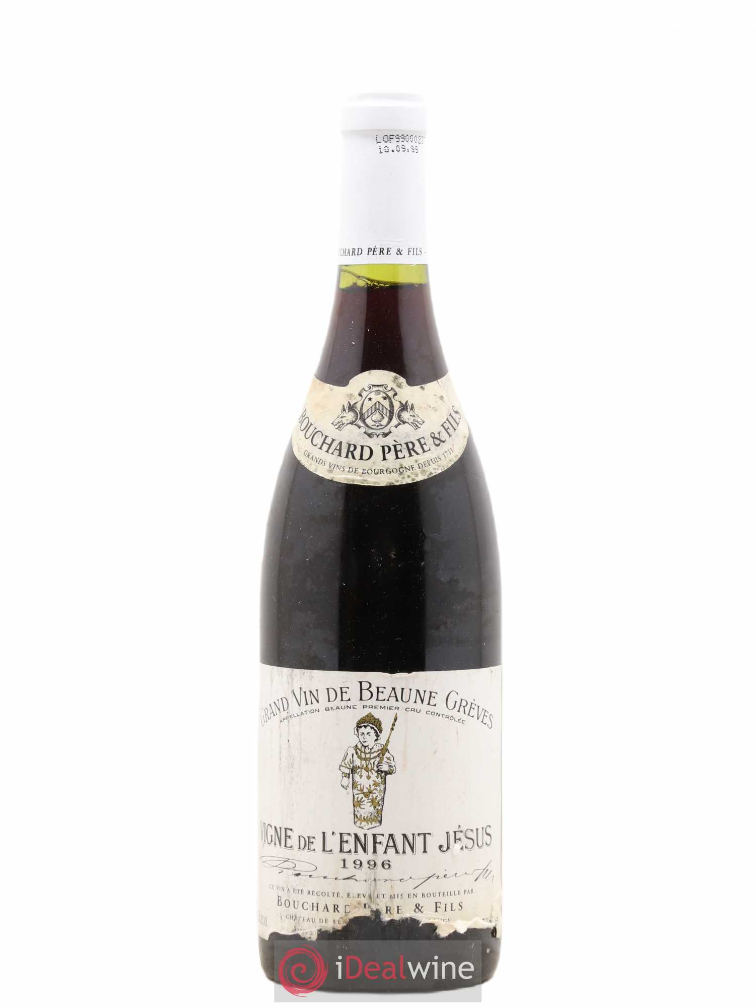 Beaune 1er Cru Grèves - Vigne de l'Enfant Jésus Bouchard Père & Fils 1996 - Lot de 1 bouteille - 0