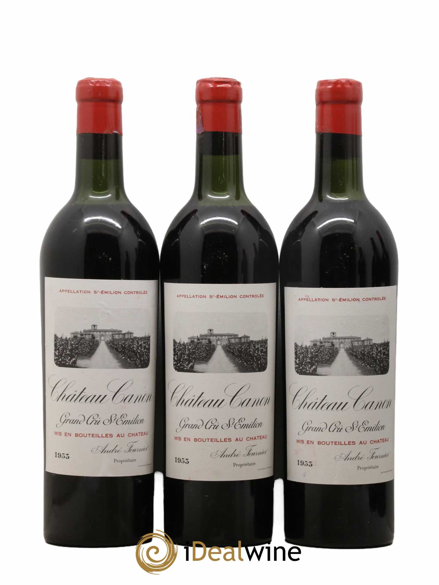 Château Canon 1er Grand Cru Classé B 1953 - Lot of 12 bottles - 3