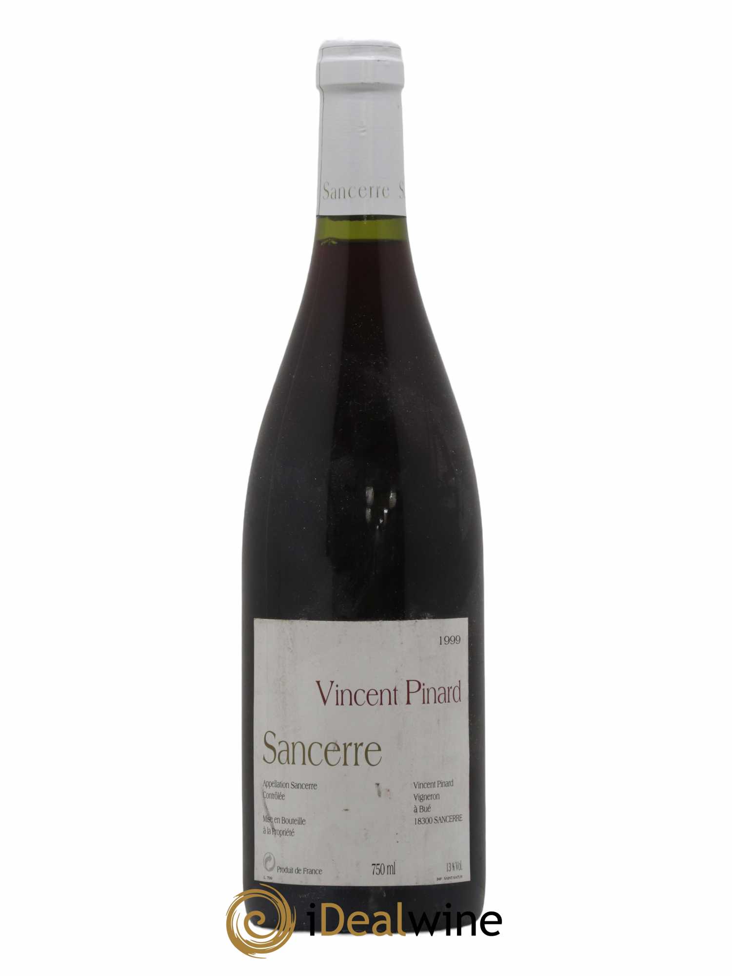 Sancerre Vincent Pinard Pinot noir du domaine Vincent Pinard 1999 - Posten von 1 Flasche - 0