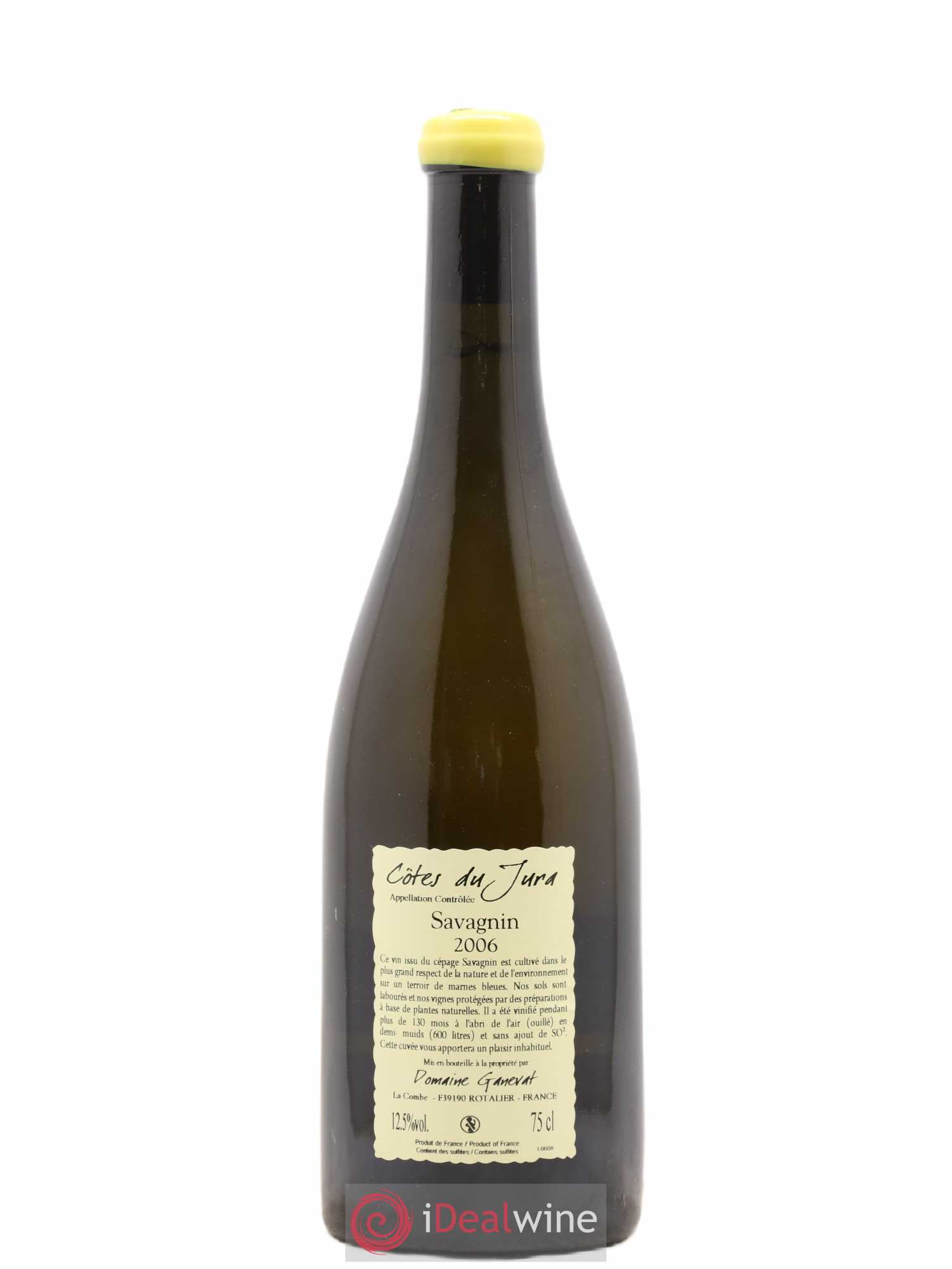 Côtes du Jura Les Vignes de mon Père Jean-François Ganevat (Domaine) 2006 - Lot de 1 bouteille - 1