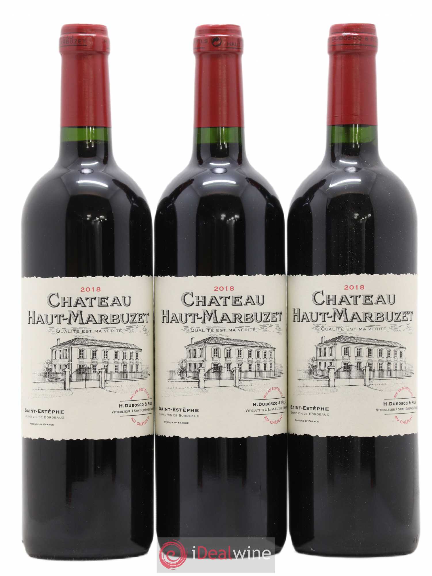 Château Haut Marbuzet 2018 - Lot de 6 bouteilles - 2
