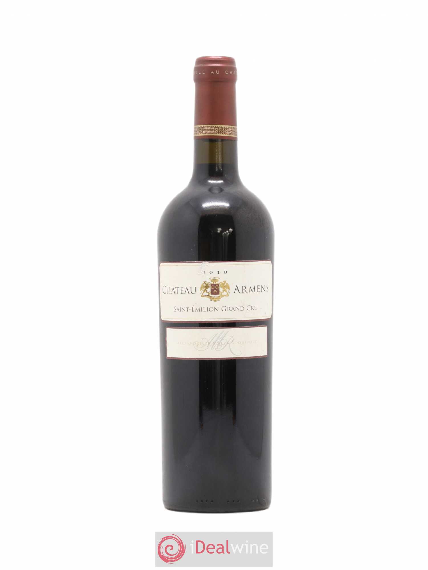 Château Armens Grand Cru 2010 - Lot de 1 bouteille - 0
