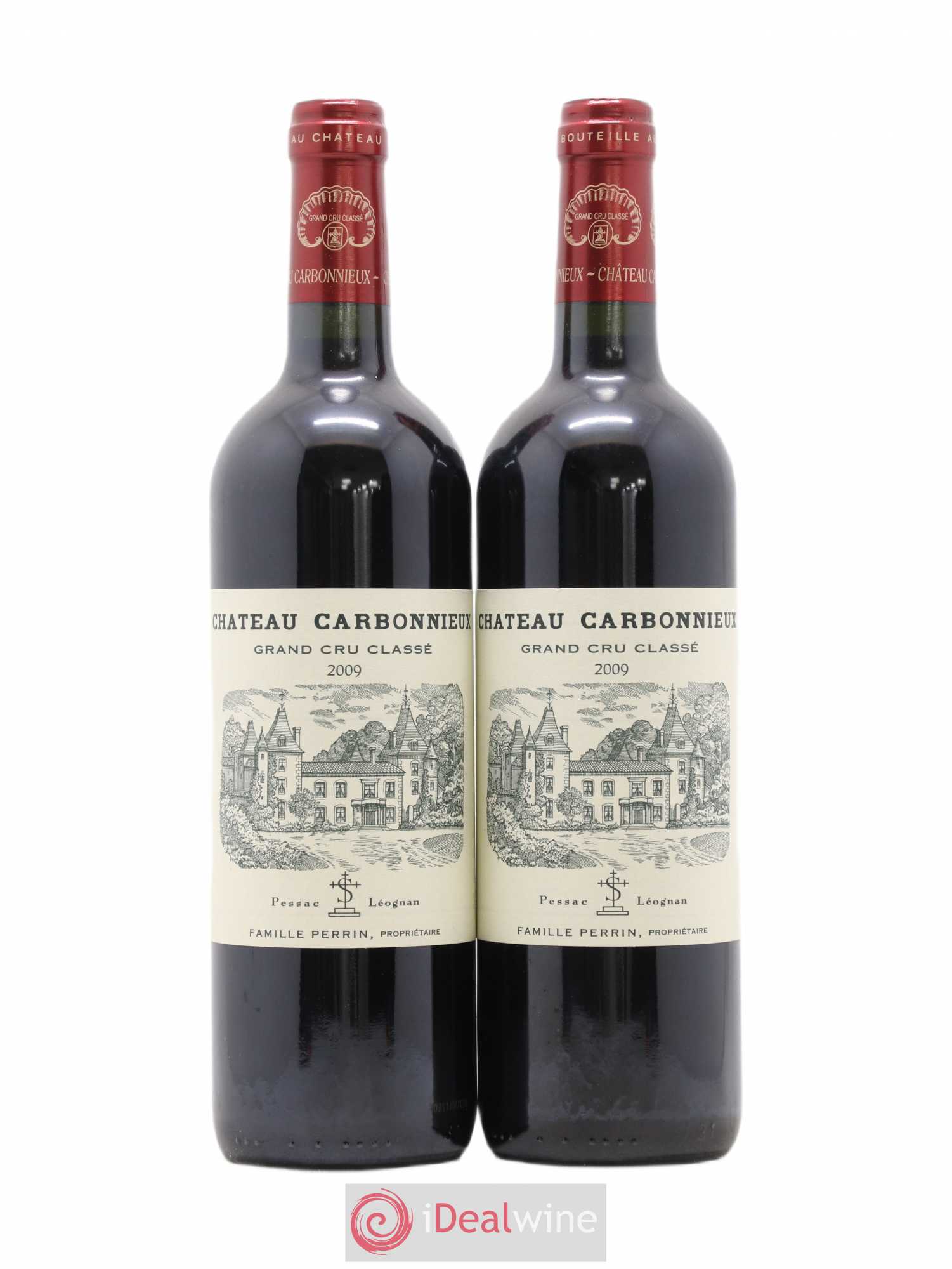 Château Carbonnieux Cru Classé de Graves 2009 - Lot de 2 bouteilles - 0