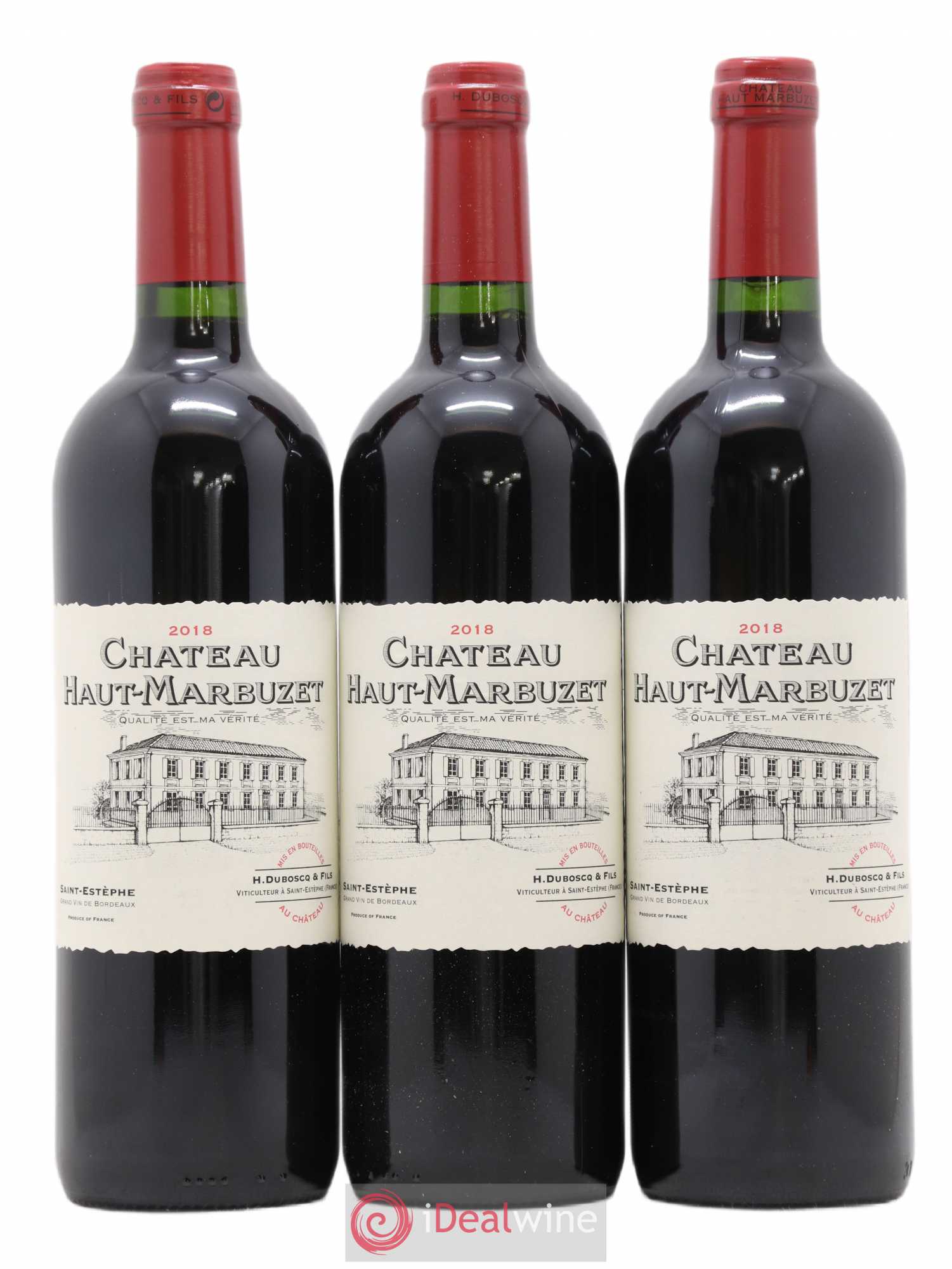 Château Haut Marbuzet 2018 - Lot de 6 bouteilles - 2