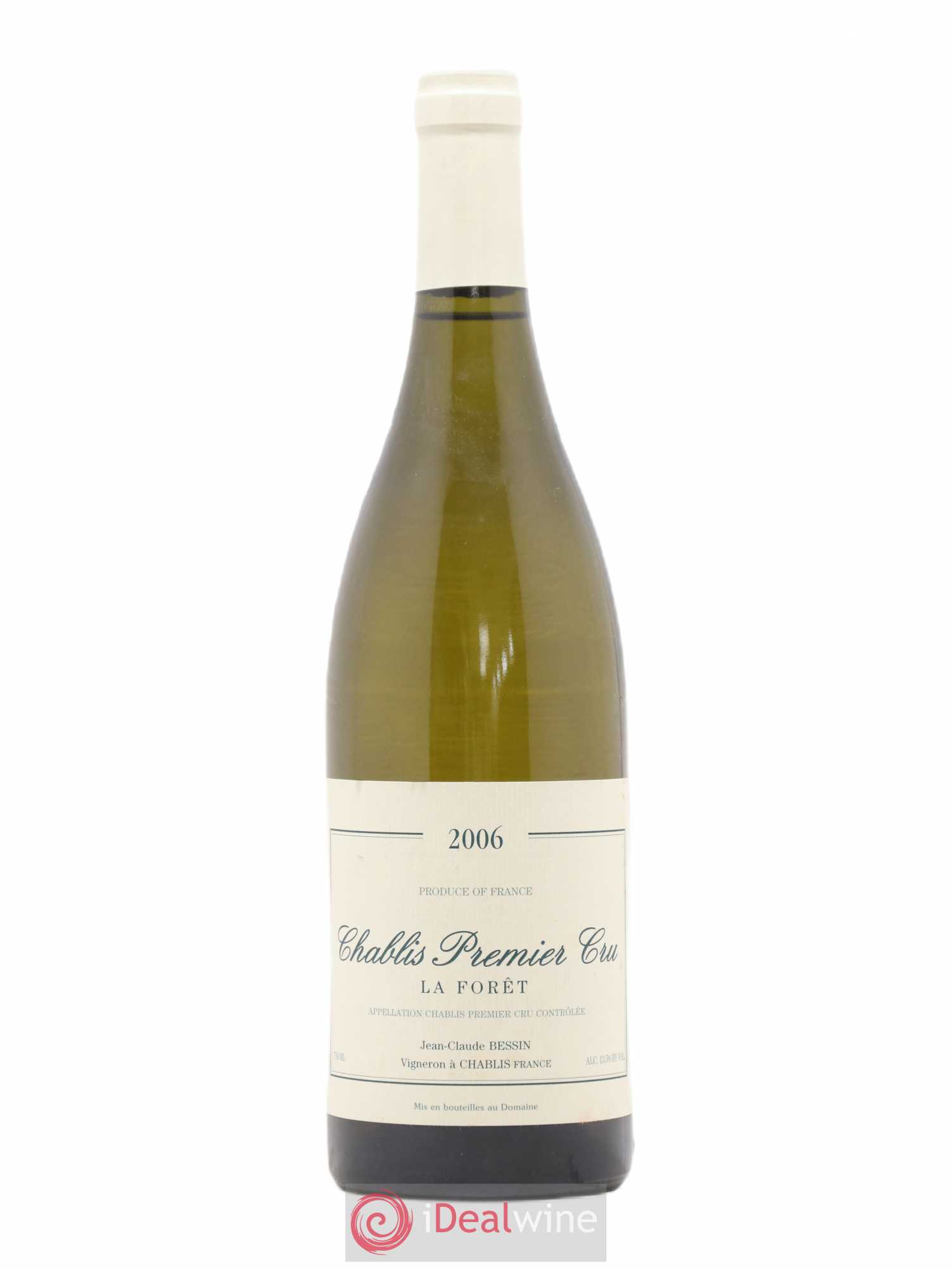 Chablis 1er Cru La Forêt Domaine Jean Claude Bessin 2006 - Posten von 1 Flasche - 0