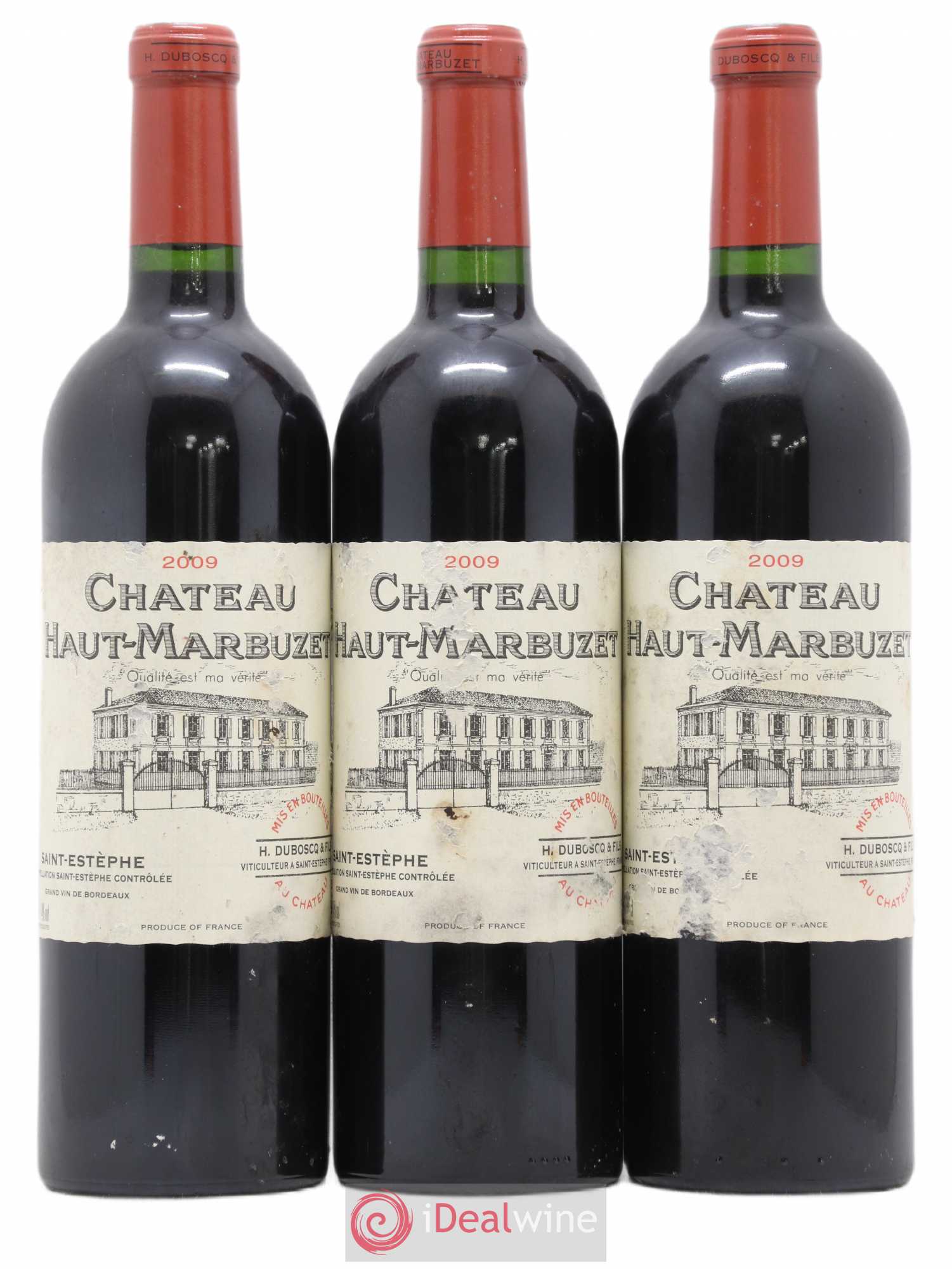 Château Haut Marbuzet 2008 - Lot de 1 bouteille - 1