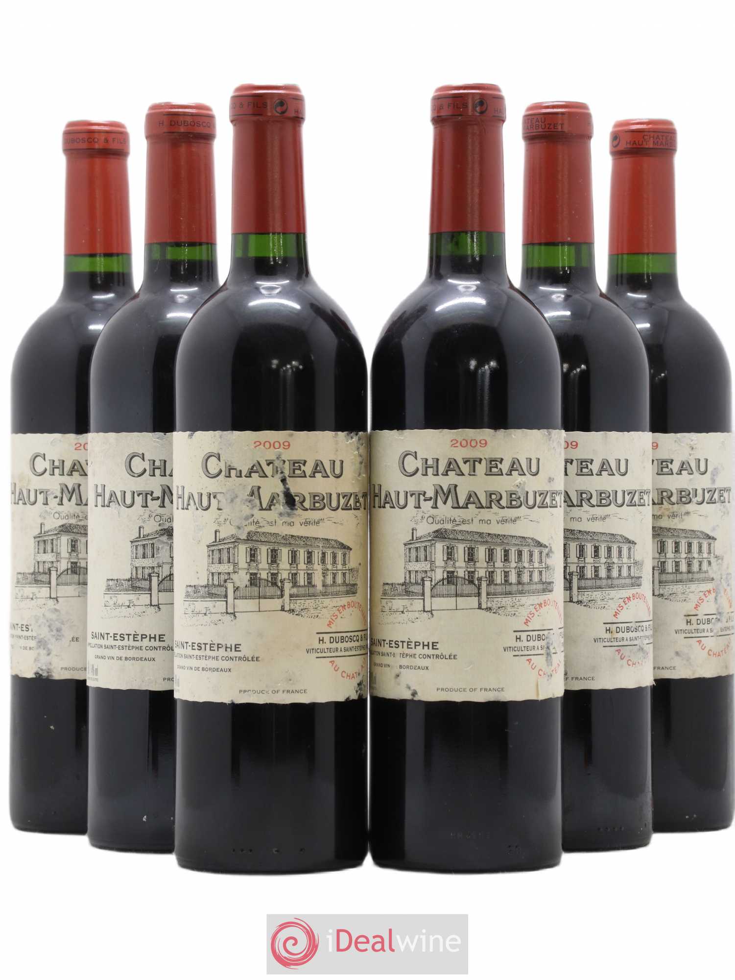 Château Haut Marbuzet 2009 - Lot de 6 bouteilles - 0