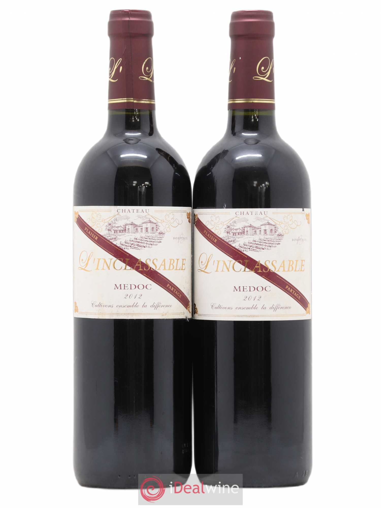 L'Inclassable 2012 - Lot of 2 bottles - 0