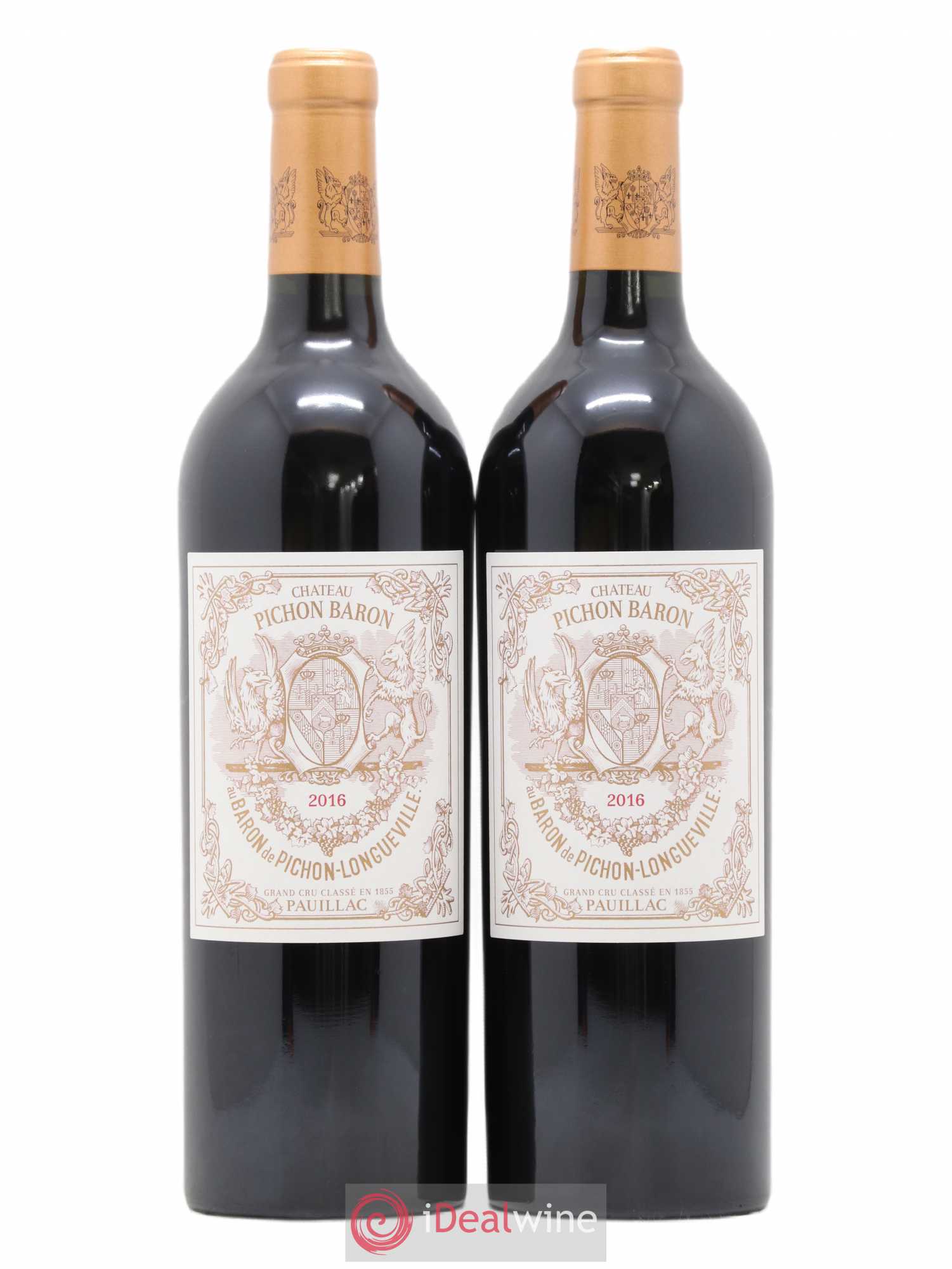 Pichon Longueville Baron 2ème Grand Cru Classé 2016 - Lot de 2 bouteilles - 0