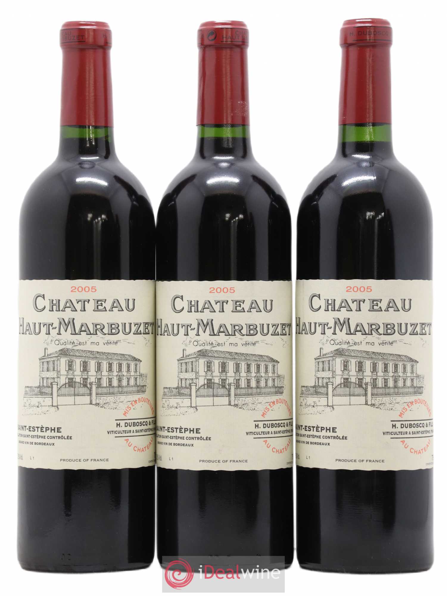 Château Haut Marbuzet 2005 - Lot de 6 bouteilles - 2