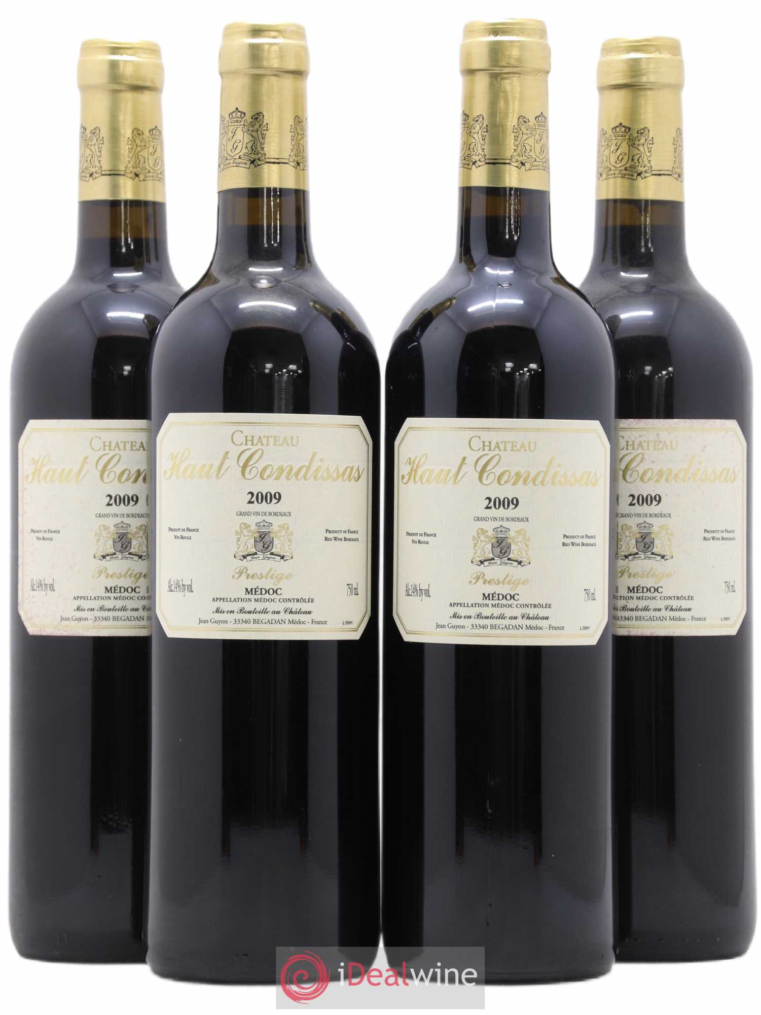 Haut-Condissas Prestige Médoc 2009 - Posten von 4 Flaschen - 0